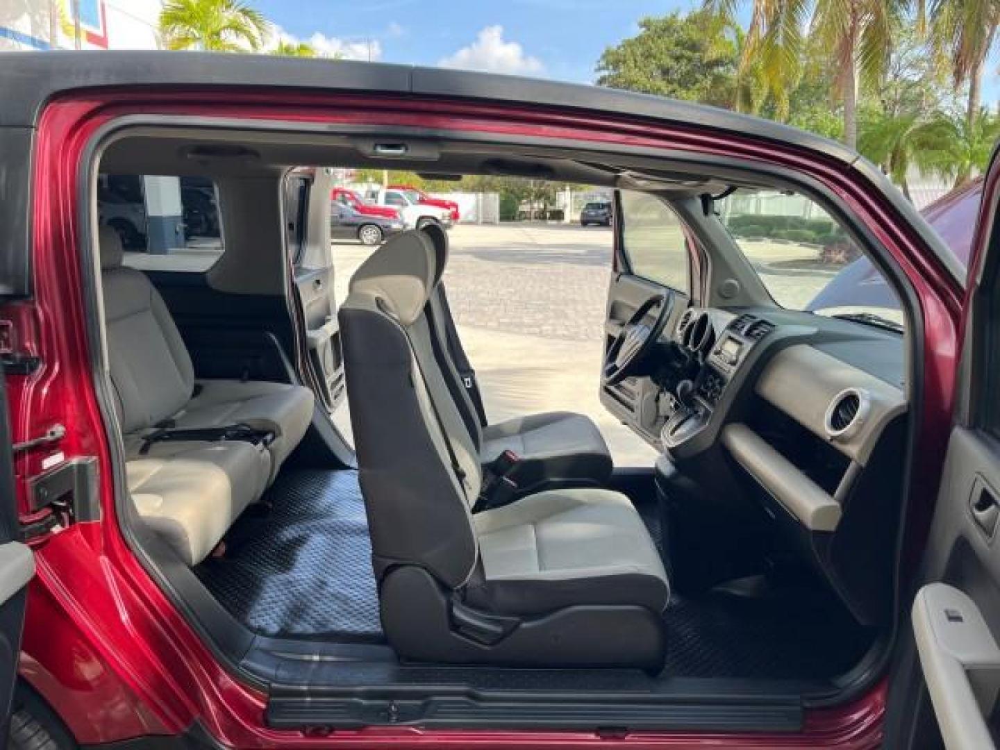 2008 Tango Red Pearl /Gray/Black Honda Element 1 FL EX LOW MILES 60,793 (5J6YH18778L) with an 2.4L DOHC MPFI 16-Valve i-VTEC I4 Engine engine, Automatic transmission, located at 4701 North Dixie Hwy, Pompano Beach, FL, 33064, (954) 422-2889, 26.240938, -80.123474 - 2008 HONDA ELEMENT EX ROAD READY 2.4L I4 VIN: 5J6YH18778L014095 NO ACCIDENTS 4 DOOR WAGON/SPORT UTILITY LOW MILES 60,793 2.4L I4 F DOHC 16V 23 SERVICE RECORDS GASOLINE POWER MIRRORS FRONT WHEEL DRIVE 1 OWNER FLORIDA Anti-Theft System Braking Assist Chrome Exhaust Tip Cruise Control Curtain Airbags E - Photo#12