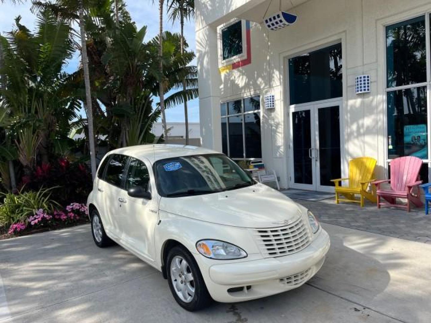 2004 Light Almond Pearl Metallic /Taupe/Pearl Beige Chrysler PT Cruiser LOW MILES 22,047 (3C4FY48B64T) with an 2.4L DOHC SMPI 16-Valve I4 Engine engine, Automatic transmission, located at 4701 North Dixie Hwy, Pompano Beach, FL, 33064, (954) 422-2889, 26.240938, -80.123474 - 2004 CHRYSLER PT CRUISER ROAD READY 2.4L I4 VIN: 3C4FY48B64T349933 NO ACCIDENTS 2.4L I4 F DOHC 16V NO RECALLS 29 MPG GASOLINE LOW MILES 22,047 FRONT WHEEL DRIVE 3 SERVICE RECORDS Approach Lights FWD Front Bucket Seats THIS IS ONE OF THE NICEST CHRYSLERS WE HAVE EVER LISTED RETIREE ALABAMA TITLE THIS - Photo#1