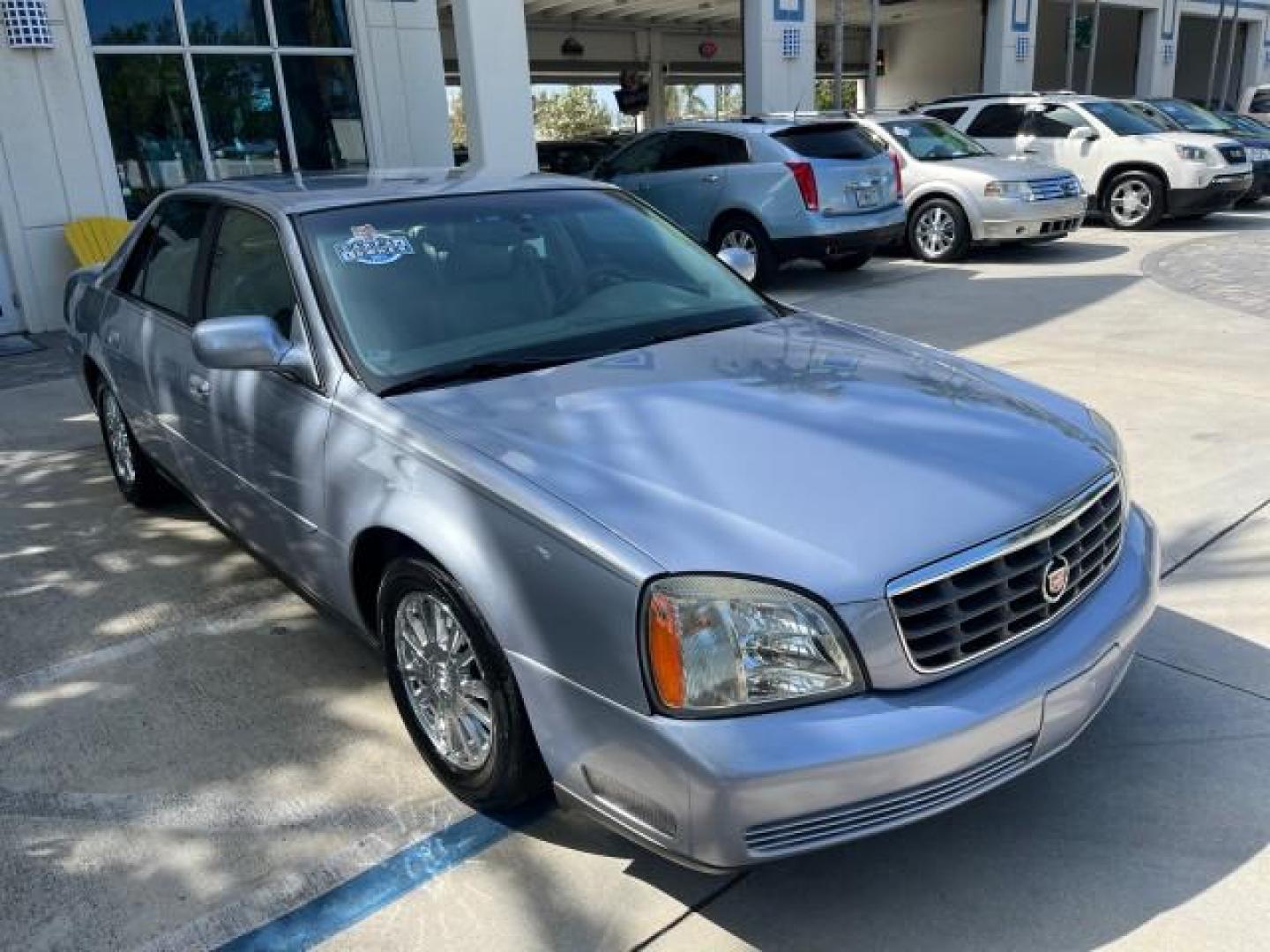 2004 Blue Ice /Shale Cadillac DeVille 1 FL DHS LOW MILES 51,789 (1G6KE57YX4U) with an 4.6L DOHC V8 Northstar Engine engine, Automatic transmission, located at 4701 North Dixie Hwy, Pompano Beach, FL, 33064, (954) 422-2889, 26.240938, -80.123474 - OUR WEBPAGE FLORIDACARS1.COM HAS OVER 100 PHOTOS AND FREE CARFAX LINK 2004 CADILLAC DEVILLE DHS NEW $51,035 ROAD READY VIN: 1G6KE57YX4U207337 NO ACCIDENTS NO RECALLS SEDAN 4 DR 1 OWNER FLORIDA 4.6L V8 4.6L V8 F DOHC LOW MILES 51,789 26 MPG GASOLINE DUAL ZONE AC BACK UP SENSORS 26 SERVICE RECORDS FRO - Photo#79