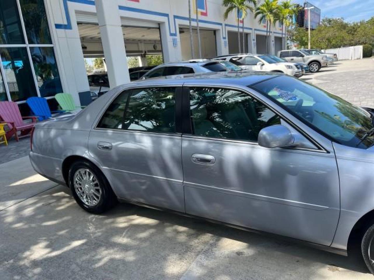 2004 Blue Ice /Shale Cadillac DeVille 1 FL DHS LOW MILES 51,789 (1G6KE57YX4U) with an 4.6L DOHC V8 Northstar Engine engine, Automatic transmission, located at 4701 North Dixie Hwy, Pompano Beach, FL, 33064, (954) 422-2889, 26.240938, -80.123474 - OUR WEBPAGE FLORIDACARS1.COM HAS OVER 100 PHOTOS AND FREE CARFAX LINK 2004 CADILLAC DEVILLE DHS NEW $51,035 ROAD READY VIN: 1G6KE57YX4U207337 NO ACCIDENTS NO RECALLS SEDAN 4 DR 1 OWNER FLORIDA 4.6L V8 4.6L V8 F DOHC LOW MILES 51,789 26 MPG GASOLINE DUAL ZONE AC BACK UP SENSORS 26 SERVICE RECORDS FRO - Photo#90