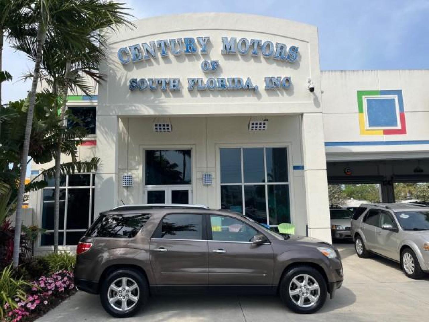 2008 Cocoa /Tan Saturn Outlook 1 FL XR AWD LO MI 31,119 (5GZEV33728J) with an 3.6L VVT V6 Engine engine, Automatic transmission, located at 4701 North Dixie Hwy, Pompano Beach, FL, 33064, (954) 422-2889, 26.240938, -80.123474 - 2008 SATURN OUTLOOK XR NEW $45,010 ROAD READY VIN: 5GZEV33728J174352 NO ACCIDENTS NO RECALLS 4 DOOR WAGON/SPORT UTILITY LOADED 1 OWNER FLORIDA 3.6L V6 3.6L V6 F NAVIGATION BACK UP CAMERA LOW MILES 31,119 AWD GASOLINE ALL WHEEL DRIVE POWER LEATHER SEATS/MIRRORS ALL WHEEL DRIVE 3 ROW SEATS DOUBLE SUNR - Photo#0