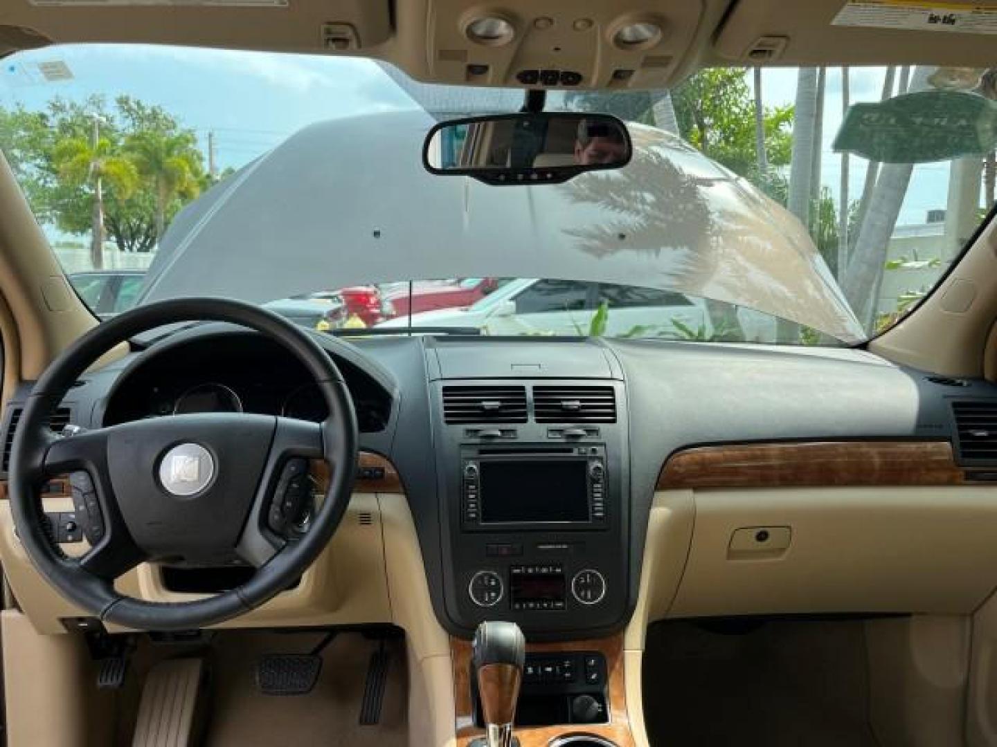 2008 Cocoa /Tan Saturn Outlook 1 FL XR AWD LO MI 31,119 (5GZEV33728J) with an 3.6L VVT V6 Engine engine, Automatic transmission, located at 4701 North Dixie Hwy, Pompano Beach, FL, 33064, (954) 422-2889, 26.240938, -80.123474 - 2008 SATURN OUTLOOK XR NEW $45,010 ROAD READY VIN: 5GZEV33728J174352 NO ACCIDENTS NO RECALLS 4 DOOR WAGON/SPORT UTILITY LOADED 1 OWNER FLORIDA 3.6L V6 3.6L V6 F NAVIGATION BACK UP CAMERA LOW MILES 31,119 AWD GASOLINE ALL WHEEL DRIVE POWER LEATHER SEATS/MIRRORS ALL WHEEL DRIVE 3 ROW SEATS DOUBLE SUNR - Photo#43