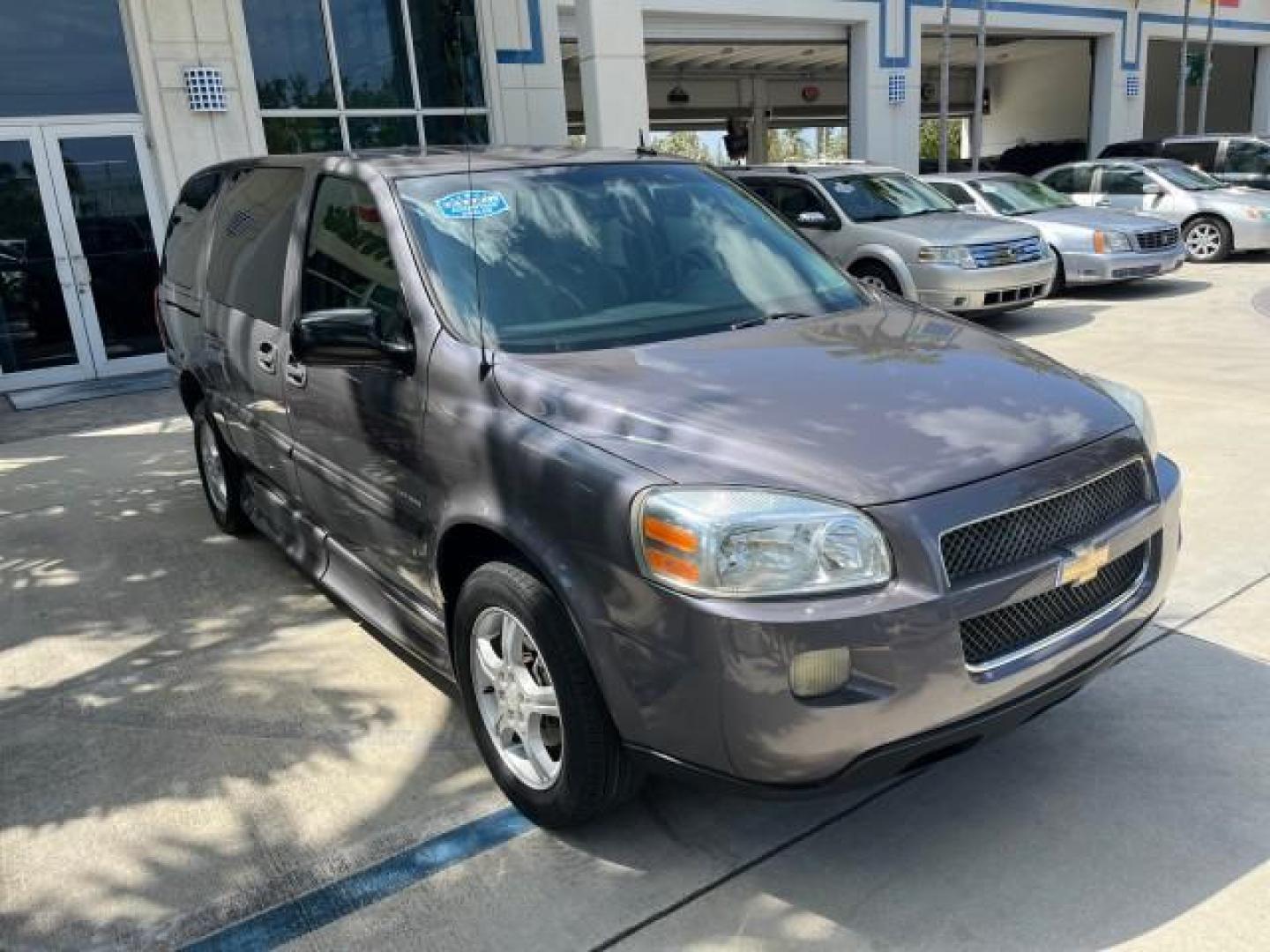 2007 Silverstone Metallic /Medium Gray Chevrolet Uplander BRAUN ENTERVAN LOWERED FLOOR 54.133 (1GBDV13177D) with an 3.9L V6 SFI Engine engine, Automatic transmission, located at 4701 North Dixie Hwy, Pompano Beach, FL, 33064, (954) 422-2889, 26.240938, -80.123474 - 2007 CHEVROLET UPLANDER BRAUN ENTERVAN ROAD READY 3,9L V6 VIN: 1GBDV13177D107535 NO ACCIDENTS CARGO VAN NO RECALLS 3.9L V6 F 41 SERVICE RECORDS GASOLINE POWER SLIDING DOORS LOW MILES 54,133 FRONT WHEEL DRIVE POWER WHEELCHAIR RAMP $ 35,000 DOLLAR CONVERSION Anti-Theft System Cruise Control Electronic - Photo#67