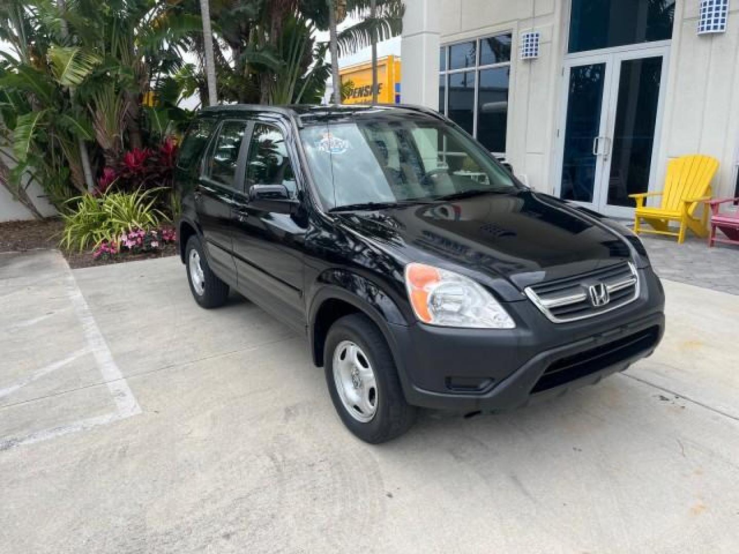 2002 Nighthawk Black Pearl /Black Honda CR-V 1 FL LX LOW MILES 66,596 (JHLRD68532C) with an 2.4L DOHC i-VTEC 16-Valve I4 Engine engine, Automatic transmission, located at 4701 North Dixie Hwy, Pompano Beach, FL, 33064, (954) 422-2889, 26.240938, -80.123474 - 2002 HONDA CR-V LX ROAD READY 2,4L I4 VIN: JHLRD68532C015076 NO ACCIDENTS 28 MPG 4 DOOR WAGON/SPORT UTILITY NO RECALLS 2.4L I4 F DOHC 1 OWNER FLORIDA GASOLINE LOW MILES 66,596 FRONT WHEEL DRIVE 9 SERVICE RECORDS Approach Lights Cruise Control FWD Front Bucket Seats THIS IS ONE OF THE NICEST HONDA CR - Photo#1