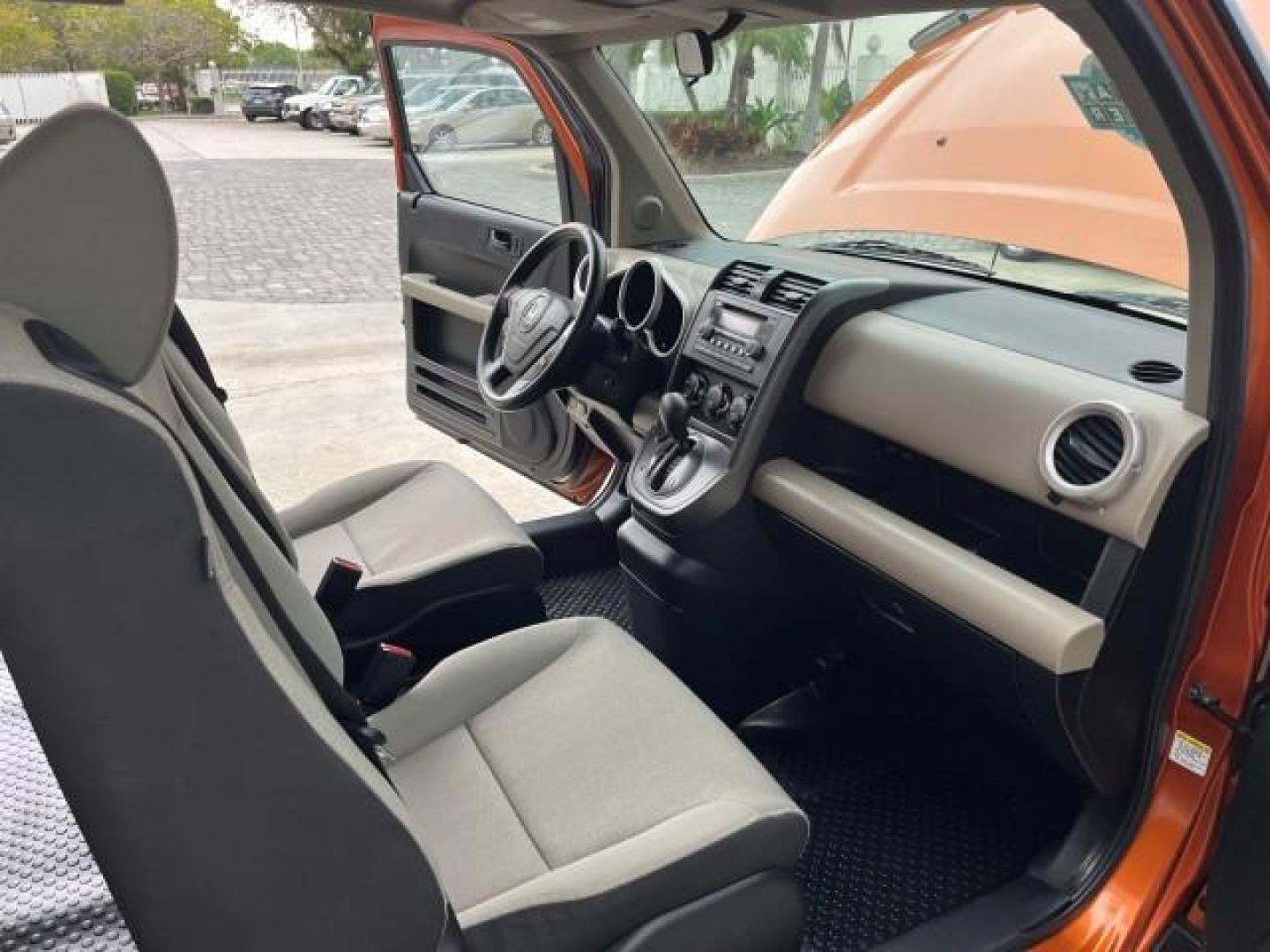 2008 Tangerine Metallic /Gray/Black Honda Element 1 FL EX LOW MILES 83,187 (5J6YH18708L) with an 2.4L DOHC MPFI 16-Valve i-VTEC I4 Engine engine, Automatic transmission, located at 4701 North Dixie Hwy, Pompano Beach, FL, 33064, (954) 422-2889, 26.240938, -80.123474 - 2008 HONDA ELEMENT EX WARRANTY IS INCLUDED ROAD READY 2.4L I4 VIN: 5J6YH18708L008557 1 OWNER FLORIDA 4 DOOR WAGON/SPORT UTILITY 6 SERVICE RECORDS 2.4L I4 F DOHC 16V LOW MILES 83,187 GASOLINE POWER MIRRORS FRONT WHEEL DRIVE Anti-Theft System Braking Assist Chrome Exhaust Tip Cruise Control Curtain Ai - Photo#26