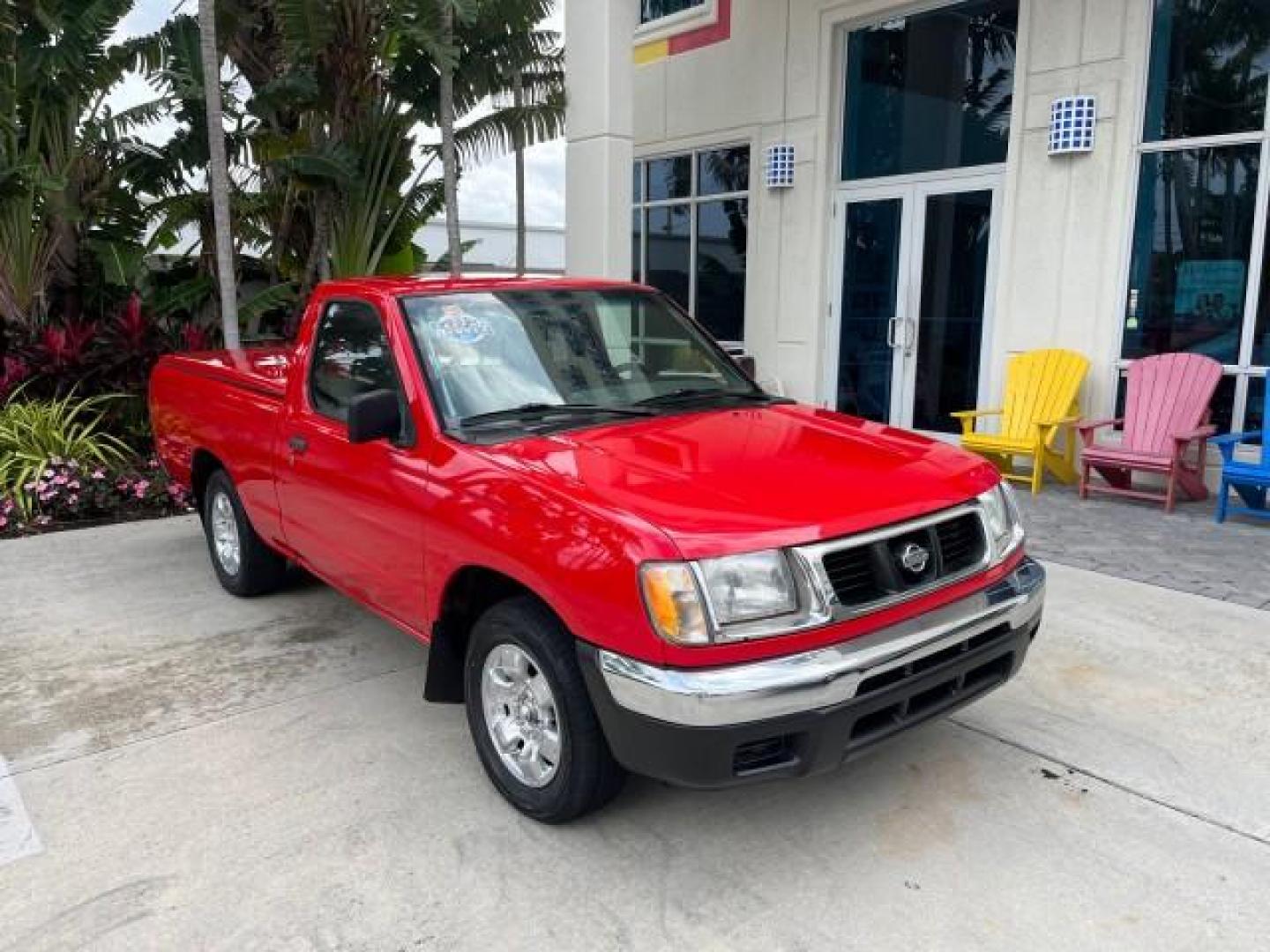 1999 Aztec Red /Gray Nissan Frontier 2WD PU 1 FL XE LOW MILES 56,259 (1N6DD21S5XC) with an 2.4L DOHC SMPI 16-Valve 4-Cyl Engine engine, Automatic transmission, located at 4701 North Dixie Hwy, Pompano Beach, FL, 33064, (954) 422-2889, 26.240938, -80.123474 - 1999 NISSAN FRONTIER XE AUTO AC BEAUTIFUL ROAD READY 2.4L I4 VIN: 1N6DD21S5XC310801 NO ACCIDENTS PICKUP NO RECALLS 6,5 FT BED 2.4L I4 F DOHC 1 OWNER FLORIDA GASOLINE 10 SERVICE RECORDS REAR WHEEL DRIVE LOW MILES 56,259 Alloy Wheels Cloth Seats Bed Liner ABS Brakes Air Conditioning Cassette Player AM - Photo#1