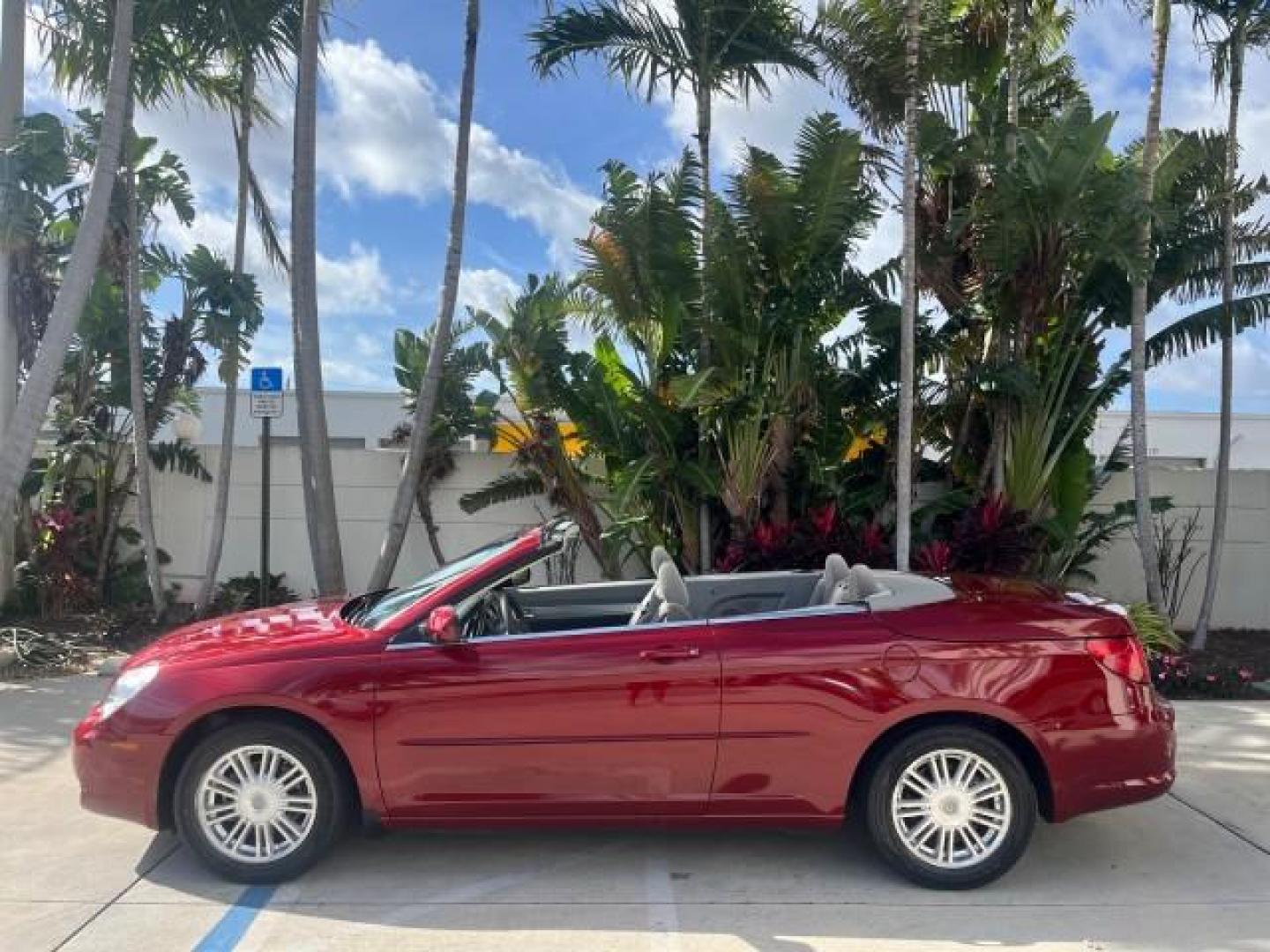 2008 Inferno Red Crystal /Slate Gray Chrysler Sebring Touring LOW MILES 31,526 (1C3LC55R18N) with an 2.7L V6 Cylinder Engine engine, Automatic transmission, located at 4701 North Dixie Hwy, Pompano Beach, FL, 33064, (954) 422-2889, 26.240938, -80.123474 - 2008 CHRYSLER SEBRING TOURING ROAD READY 2.7L V6 VIN: 1C3LC55R18N627589 LOW MILES 31,526 CONVERTIBLE FLORIDA OWNER 2.7L V6 F DOHC 24V POWER CONVERTIBLE TOP GASOLINE NO ACCIDENTS NO RECALLAS FRONT WHEEL DRIVE 18 SERVICE RECORDS Anti-Theft System Cruise Control Electronic Braking System FWD Front Buck - Photo#9