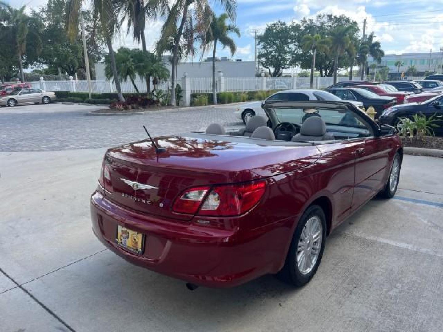 2008 Inferno Red Crystal /Slate Gray Chrysler Sebring Touring LOW MILES 31,526 (1C3LC55R18N) with an 2.7L V6 Cylinder Engine engine, Automatic transmission, located at 4701 North Dixie Hwy, Pompano Beach, FL, 33064, (954) 422-2889, 26.240938, -80.123474 - 2008 CHRYSLER SEBRING TOURING ROAD READY 2.7L V6 VIN: 1C3LC55R18N627589 LOW MILES 31,526 CONVERTIBLE FLORIDA OWNER 2.7L V6 F DOHC 24V POWER CONVERTIBLE TOP GASOLINE NO ACCIDENTS NO RECALLAS FRONT WHEEL DRIVE 18 SERVICE RECORDS Anti-Theft System Cruise Control Electronic Braking System FWD Front Buck - Photo#99