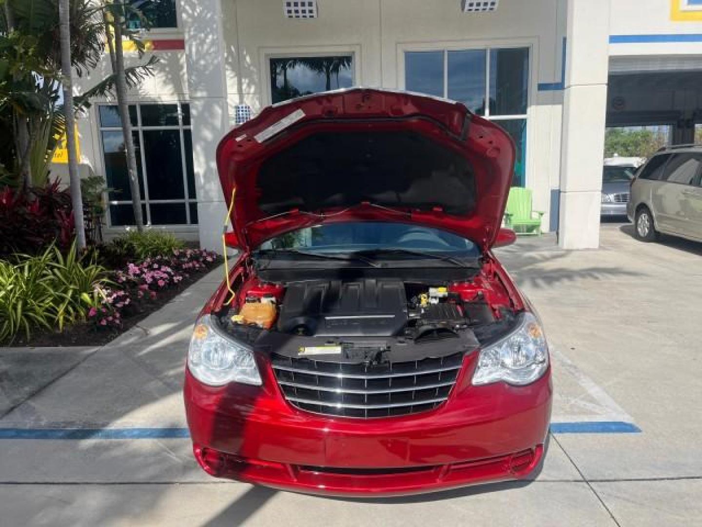 2008 Inferno Red Crystal /Slate Gray Chrysler Sebring Touring LOW MILES 31,526 (1C3LC55R18N) with an 2.7L V6 Cylinder Engine engine, Automatic transmission, located at 4701 North Dixie Hwy, Pompano Beach, FL, 33064, (954) 422-2889, 26.240938, -80.123474 - 2008 CHRYSLER SEBRING TOURING ROAD READY 2.7L V6 VIN: 1C3LC55R18N627589 LOW MILES 31,526 CONVERTIBLE FLORIDA OWNER 2.7L V6 F DOHC 24V POWER CONVERTIBLE TOP GASOLINE NO ACCIDENTS NO RECALLAS FRONT WHEEL DRIVE 18 SERVICE RECORDS Anti-Theft System Cruise Control Electronic Braking System FWD Front Buck - Photo#58