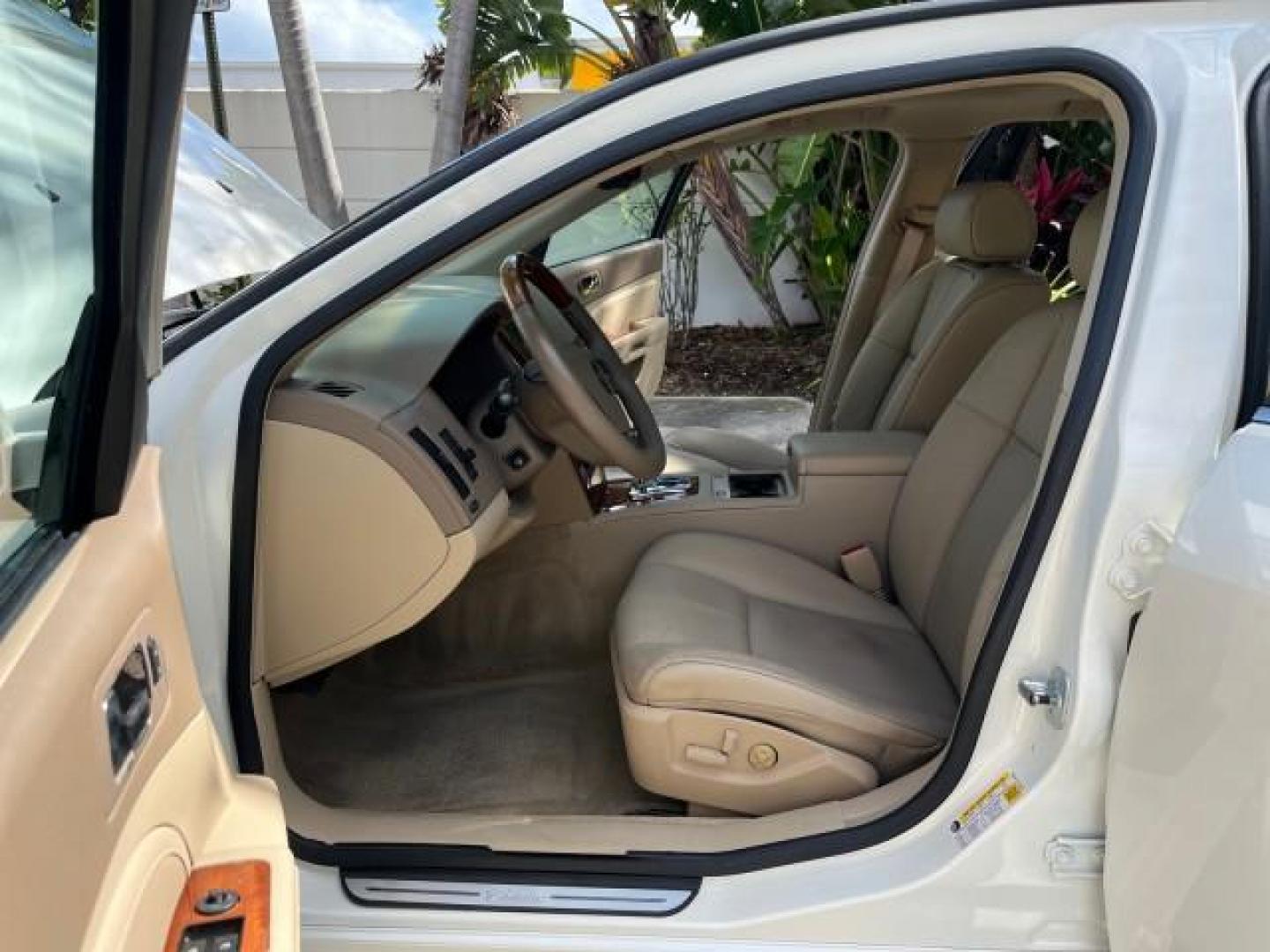 2007 White Diamond Tricoat /Ebony Cadillac STS 1 FL LOW MILES 46,613 (1G6DW677770) with an 3.6L VVT V6 SFI Engine engine, Automatic transmission, located at 4701 North Dixie Hwy, Pompano Beach, FL, 33064, (954) 422-2889, 26.240938, -80.123474 - 2007 CADILLAC STS V6 POWER SUNROOF ROAD READY 3.6L V6 VIN: 1G6DW677770156166 36 SERVICE RECORDS NO RECALLS 27 MPG SEDAN 4 DR POWER LEATHER SEATS 1 OWNER FLORIDA 3.6L V6 F DUAL ZONE AC LOW MILES 46,613 GASOLINE BLUETOOTH PUSH START PARKING SENSORS Alloy Wheels Anti-Theft System Approach Lights Auto-d - Photo#10