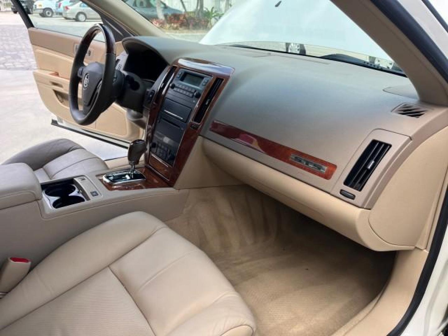 2007 White Diamond Tricoat /Ebony Cadillac STS 1 FL LOW MILES 46,613 (1G6DW677770) with an 3.6L VVT V6 SFI Engine engine, Automatic transmission, located at 4701 North Dixie Hwy, Pompano Beach, FL, 33064, (954) 422-2889, 26.240938, -80.123474 - 2007 CADILLAC STS V6 POWER SUNROOF ROAD READY 3.6L V6 VIN: 1G6DW677770156166 36 SERVICE RECORDS NO RECALLS 27 MPG SEDAN 4 DR POWER LEATHER SEATS 1 OWNER FLORIDA 3.6L V6 F DUAL ZONE AC LOW MILES 46,613 GASOLINE BLUETOOTH PUSH START PARKING SENSORS Alloy Wheels Anti-Theft System Approach Lights Auto-d - Photo#28