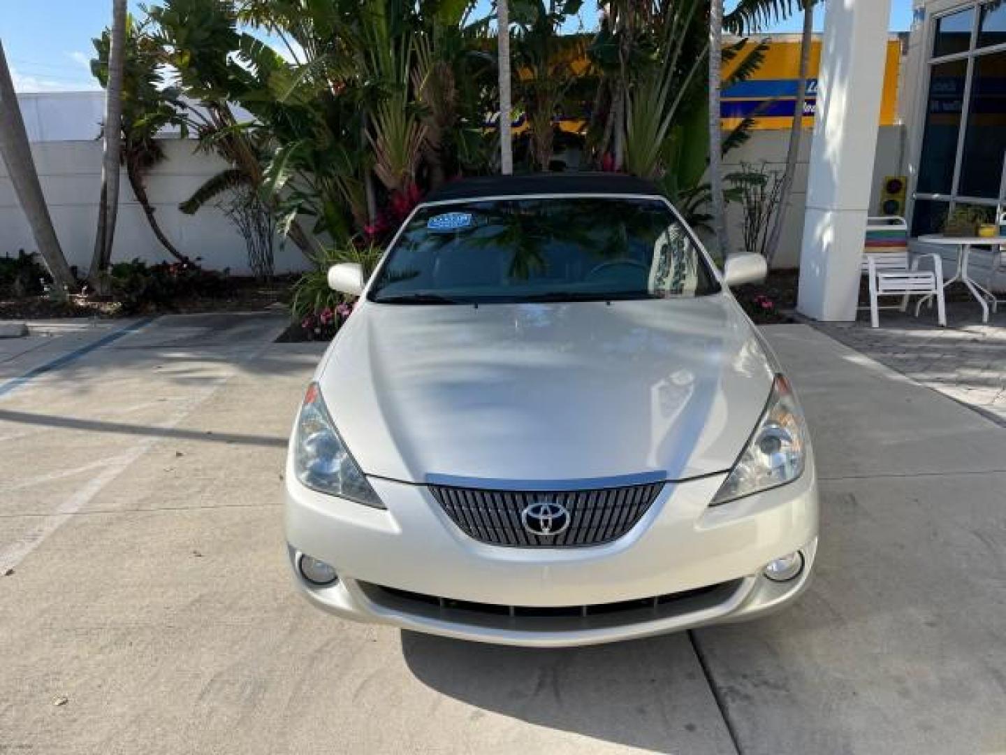 2005 Lunar Mist Metallic /Dark Charcoal Toyota Camry Solara SLE LOW MILES 34,834 (4T1FA38P15U) with an 3.3L DOHC SEFI VVT-i 24-Valve V6 Engine engine, Automatic transmission, located at 4701 North Dixie Hwy, Pompano Beach, FL, 33064, (954) 422-2889, 26.240938, -80.123474 - 2005 TOYOTA CAMRY SOLARA SLE V6 ROAD READY 3.3L V6 VIN: 4T1FA38P15U049746 LOW MILES 34,834 CONVERTIBLE FLORIDA OWNER 29 MPG 3.3L V6 F DOHC 24V SLE POWER CONVERTIBLE TOP GASOLINE NO RECALLS POWER LEATHER SEATS FRONT WHEEL DRIVE NO ACCIDENTS 14 SERVICE RECORDS Alloy Wheels Anti-Theft System Auto-dimmi - Photo#2