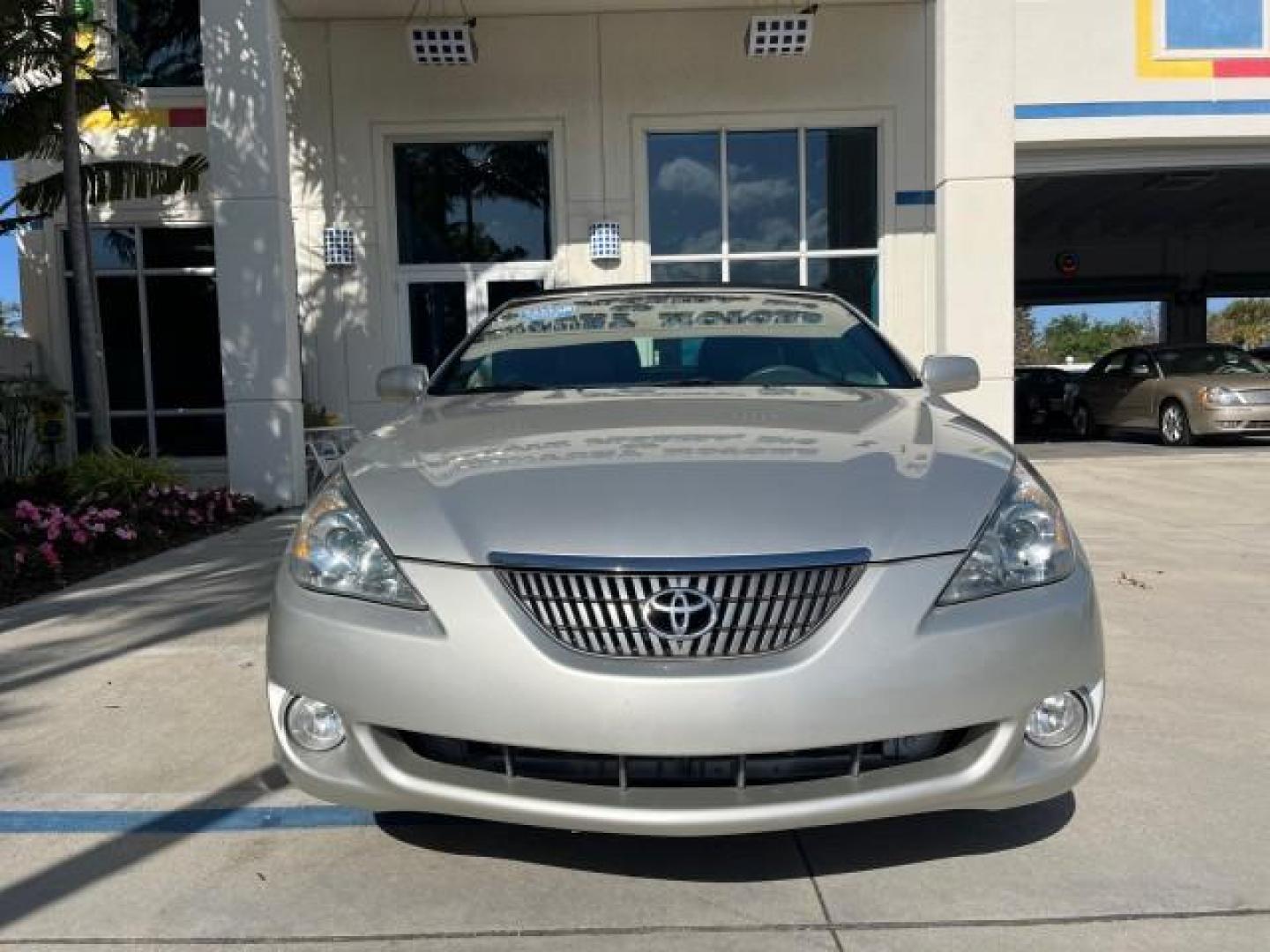 2005 Lunar Mist Metallic /Dark Charcoal Toyota Camry Solara SLE LOW MILES 34,834 (4T1FA38P15U) with an 3.3L DOHC SEFI VVT-i 24-Valve V6 Engine engine, Automatic transmission, located at 4701 North Dixie Hwy, Pompano Beach, FL, 33064, (954) 422-2889, 26.240938, -80.123474 - 2005 TOYOTA CAMRY SOLARA SLE V6 ROAD READY 3.3L V6 VIN: 4T1FA38P15U049746 LOW MILES 34,834 CONVERTIBLE FLORIDA OWNER 29 MPG 3.3L V6 F DOHC 24V SLE POWER CONVERTIBLE TOP GASOLINE NO RECALLS POWER LEATHER SEATS FRONT WHEEL DRIVE NO ACCIDENTS 14 SERVICE RECORDS Alloy Wheels Anti-Theft System Auto-dimmi - Photo#71