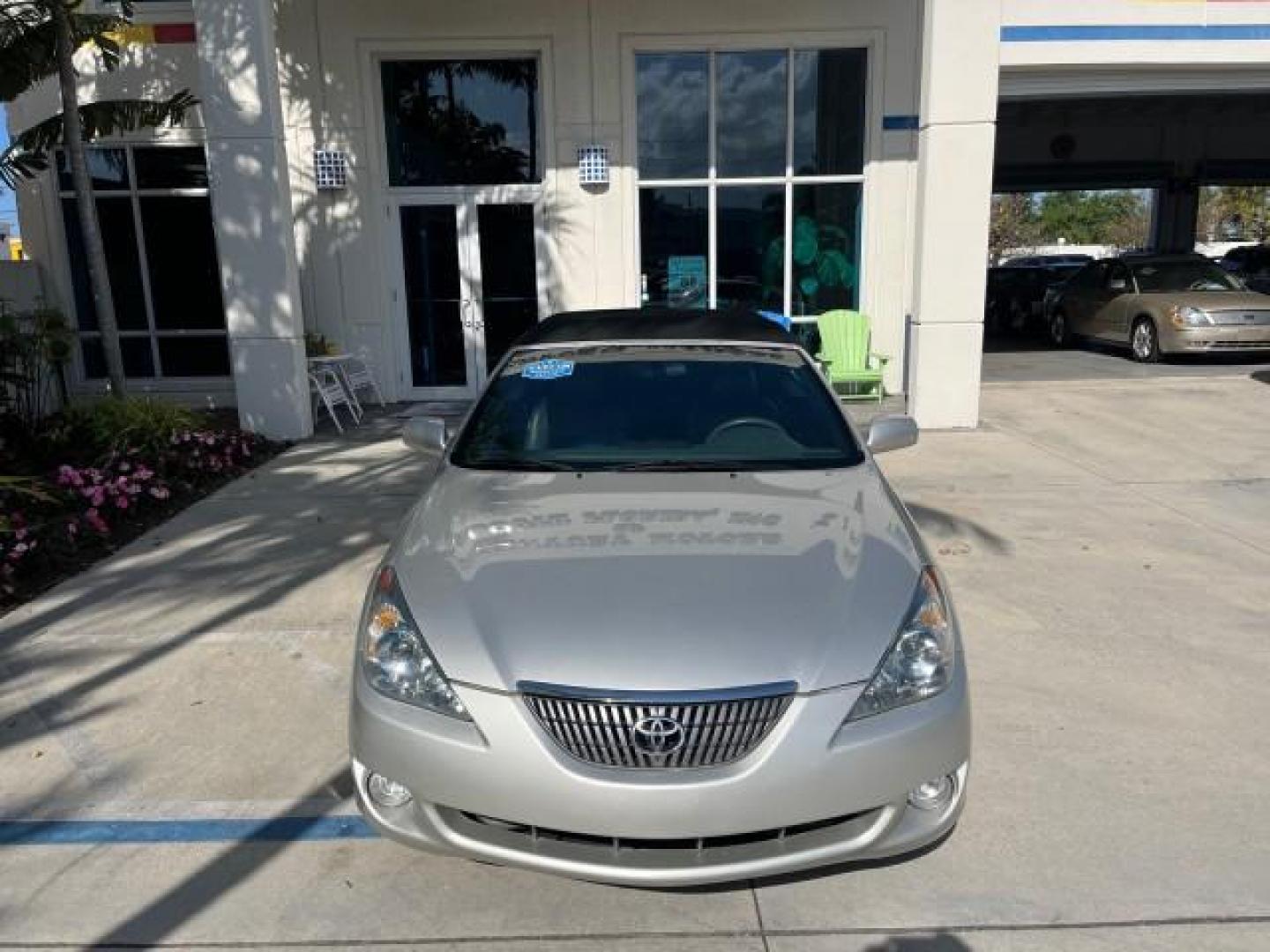 2005 Lunar Mist Metallic /Dark Charcoal Toyota Camry Solara SLE LOW MILES 34,834 (4T1FA38P15U) with an 3.3L DOHC SEFI VVT-i 24-Valve V6 Engine engine, Automatic transmission, located at 4701 North Dixie Hwy, Pompano Beach, FL, 33064, (954) 422-2889, 26.240938, -80.123474 - 2005 TOYOTA CAMRY SOLARA SLE V6 ROAD READY 3.3L V6 VIN: 4T1FA38P15U049746 LOW MILES 34,834 CONVERTIBLE FLORIDA OWNER 29 MPG 3.3L V6 F DOHC 24V SLE POWER CONVERTIBLE TOP GASOLINE NO RECALLS POWER LEATHER SEATS FRONT WHEEL DRIVE NO ACCIDENTS 14 SERVICE RECORDS Alloy Wheels Anti-Theft System Auto-dimmi - Photo#77