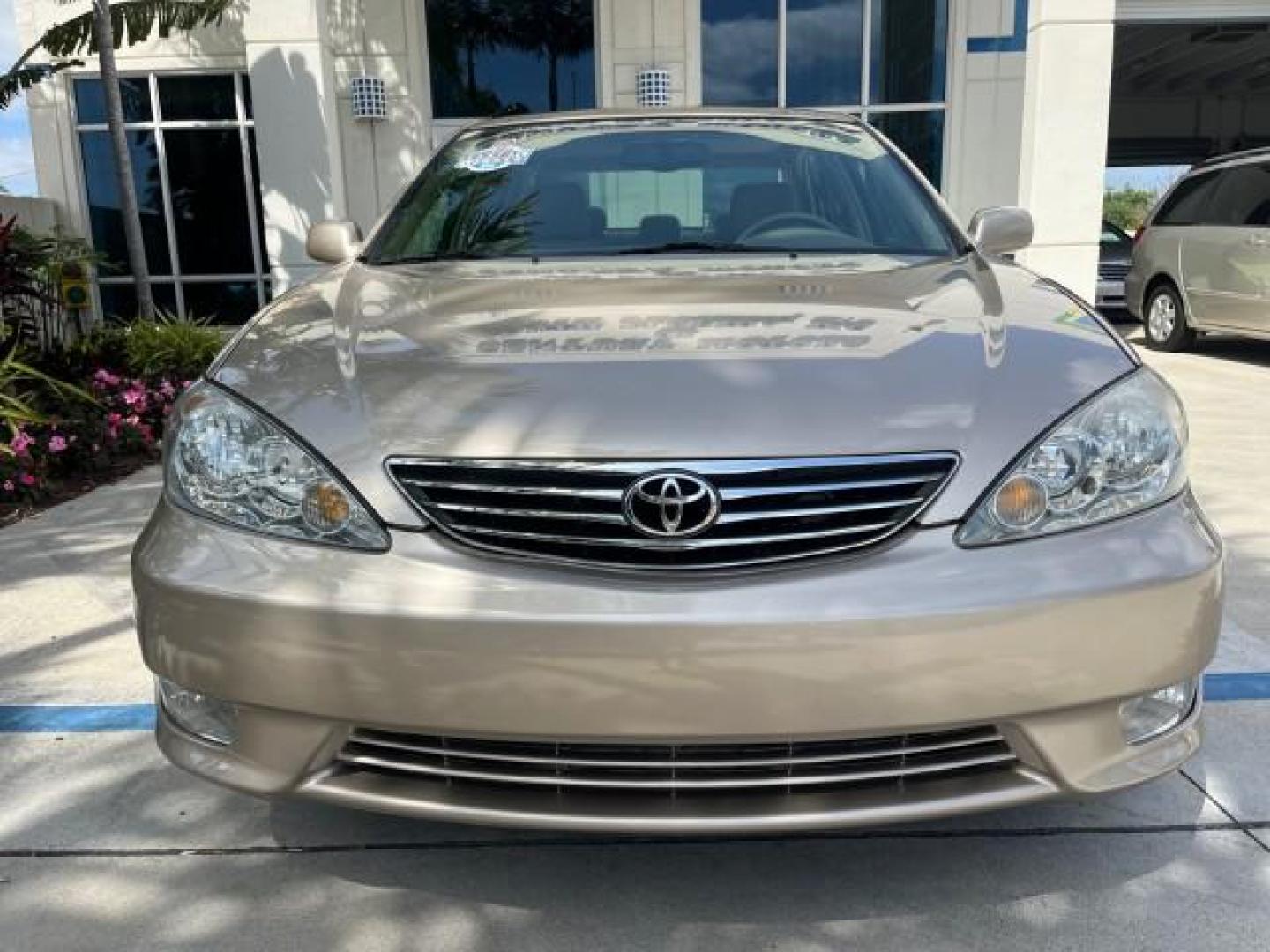 2005 Desert Sand Mica /Taupe Toyota Camry XLE LOW MILES 61,434 (4T1BF30K35U) with an 3.0L DOHC MPFI Vvti 24-Valve V6 Engine engine, Automatic transmission, located at 4701 North Dixie Hwy, Pompano Beach, FL, 33064, (954) 422-2889, 26.240938, -80.123474 - 2005 TOYOTA CAMRY XLE V6 ROAD READY 3.0L V6 VIN: 4T1BF30K35U595917 NO RECALLS 28 MPG SEDAN 4 DR POWER LEATHER SEATS 3.0L V6 F DOHC 24V POWER SUNROOF XLE GASOLINE 32 SERVICE RECORDS FRONT WHEEL DRIVE 1 OWNER LOW MILES 61,434 Alloy Wheels Anti-Theft System Auto-dimming Rearview Mirror Automatic Climat - Photo#90