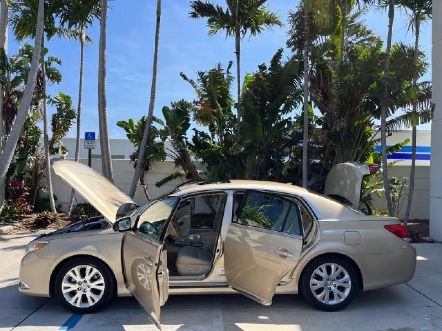 2011 Sandy Beach Metallic /Ivory Toyota Avalon 1 FL LOW MILES 14,507 (4T1BK3DBXBU) with an 3.5L DOHC EFI 24-Valve V6 Engine engine, Automatic transmission, located at 4701 North Dixie Hwy, Pompano Beach, FL, 33064, (954) 422-2889, 26.240938, -80.123474 - 2011 TOYOTA AVALON LIMITED ROAD READY 3.5L V6 VIN: 4T1BK3DBXBU433882 1 OWNER FLORIDA LIMITED SEDAN 4 DR BACK UP CAMERA LOW MILES 14,507 3.5L V6 F DOHC 24V DUAL AC NO ACCIDENTS NO RECALLS GASOLINE BLUETOOTH POWER LEATHER SEATS FRONT WHEEL DRIVE 11 SERVICE RECORDS POWER SUNROOF/MIRRORS Active Head Res - Photo#8