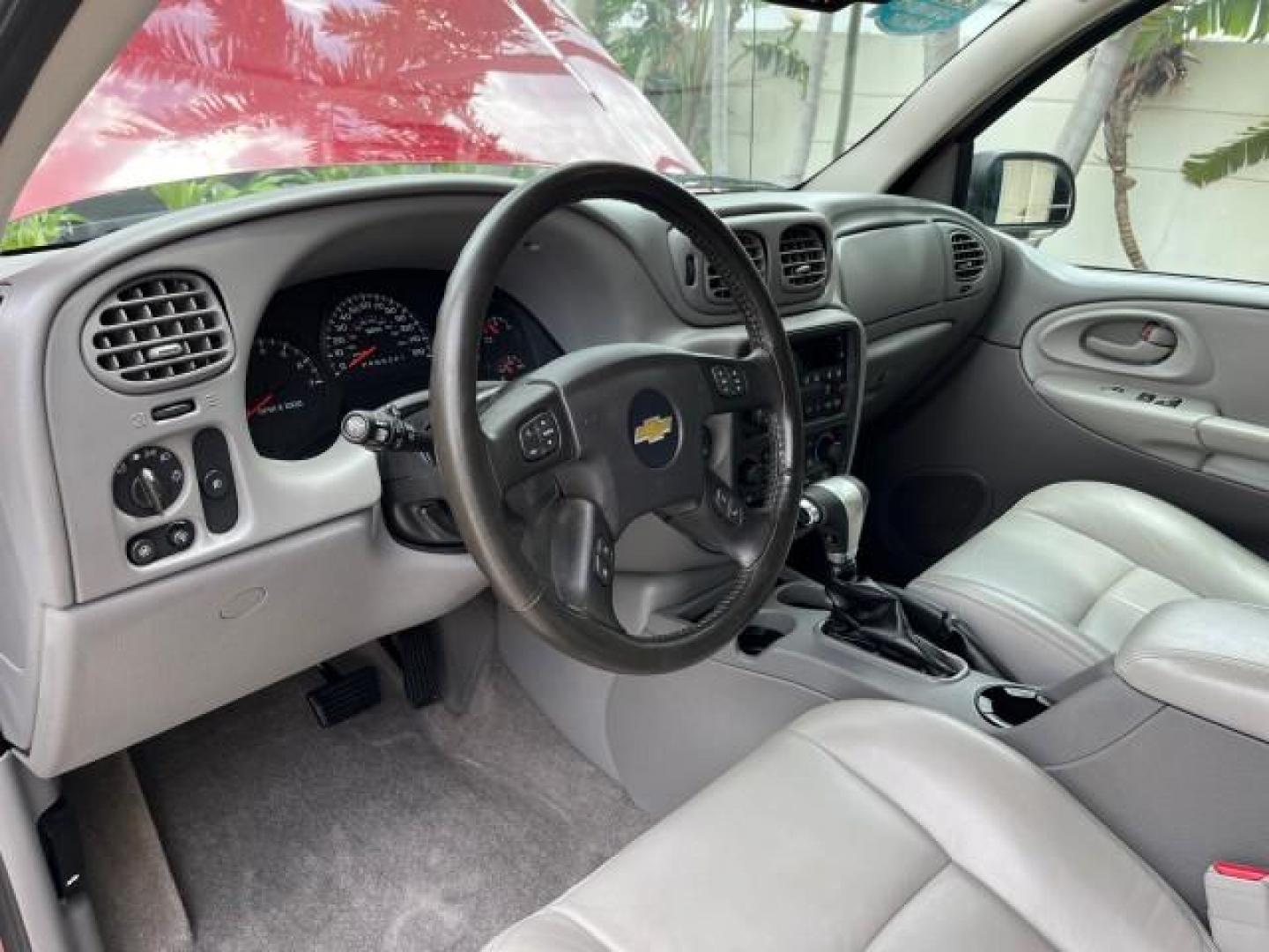 2008 Red Jewel Tintcoat /Light gray/dark gray Chevrolet TrailBlazer LT w/2LT LOW MILES 29,387 (1GNDS13S982) with an 4.2L Vortec 1000 I6 SFI Engine engine, Automatic transmission, located at 4701 North Dixie Hwy, Pompano Beach, FL, 33064, (954) 422-2889, 26.240938, -80.123474 - 2008 CHEVROLET TRAILBLAZER LS FLEET2 ROAD READY 4.2L I6 VIN: 1GNDS13S982251928 NO ACCIDENTS 4 DOOR WAGON/SPORT UTILITY SUNROOF NO RECALLS 4.2L I6 F VERY CLEAN FLORIDA OWNER GASOLINE DUAL ZONE AC LOW MILES 29,387 REAR WHEEL DRIVE 12 SERVICE RECORDS POWER LEATHER SEATS 4X2 Anti-Theft System Black Roof - Photo#44