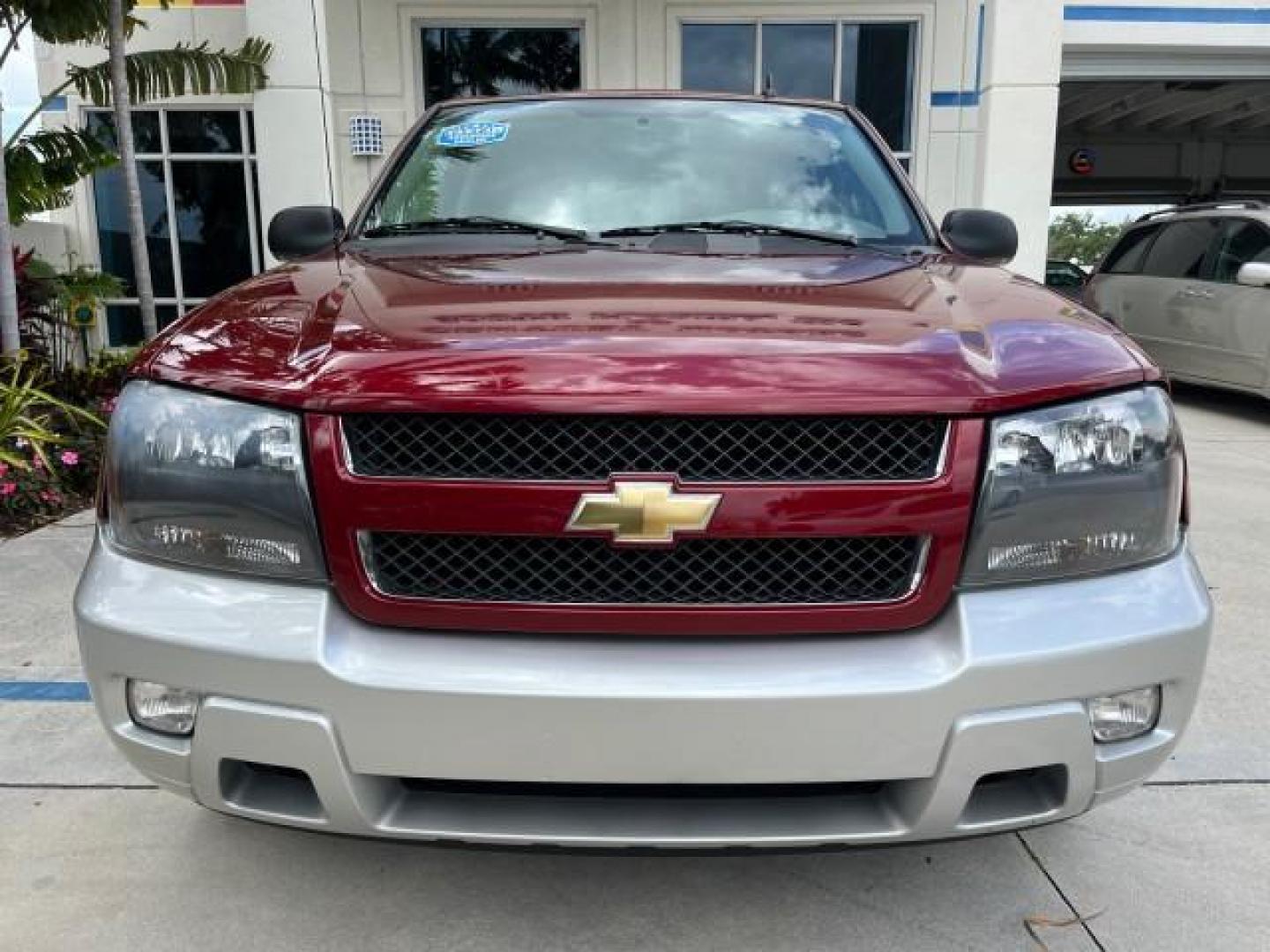 2008 Red Jewel Tintcoat /Light gray/dark gray Chevrolet TrailBlazer LT w/2LT LOW MILES 29,387 (1GNDS13S982) with an 4.2L Vortec 1000 I6 SFI Engine engine, Automatic transmission, located at 4701 North Dixie Hwy, Pompano Beach, FL, 33064, (954) 422-2889, 26.240938, -80.123474 - 2008 CHEVROLET TRAILBLAZER LS FLEET2 ROAD READY 4.2L I6 VIN: 1GNDS13S982251928 NO ACCIDENTS 4 DOOR WAGON/SPORT UTILITY SUNROOF NO RECALLS 4.2L I6 F VERY CLEAN FLORIDA OWNER GASOLINE DUAL ZONE AC LOW MILES 29,387 REAR WHEEL DRIVE 12 SERVICE RECORDS POWER LEATHER SEATS 4X2 Anti-Theft System Black Roof - Photo#84