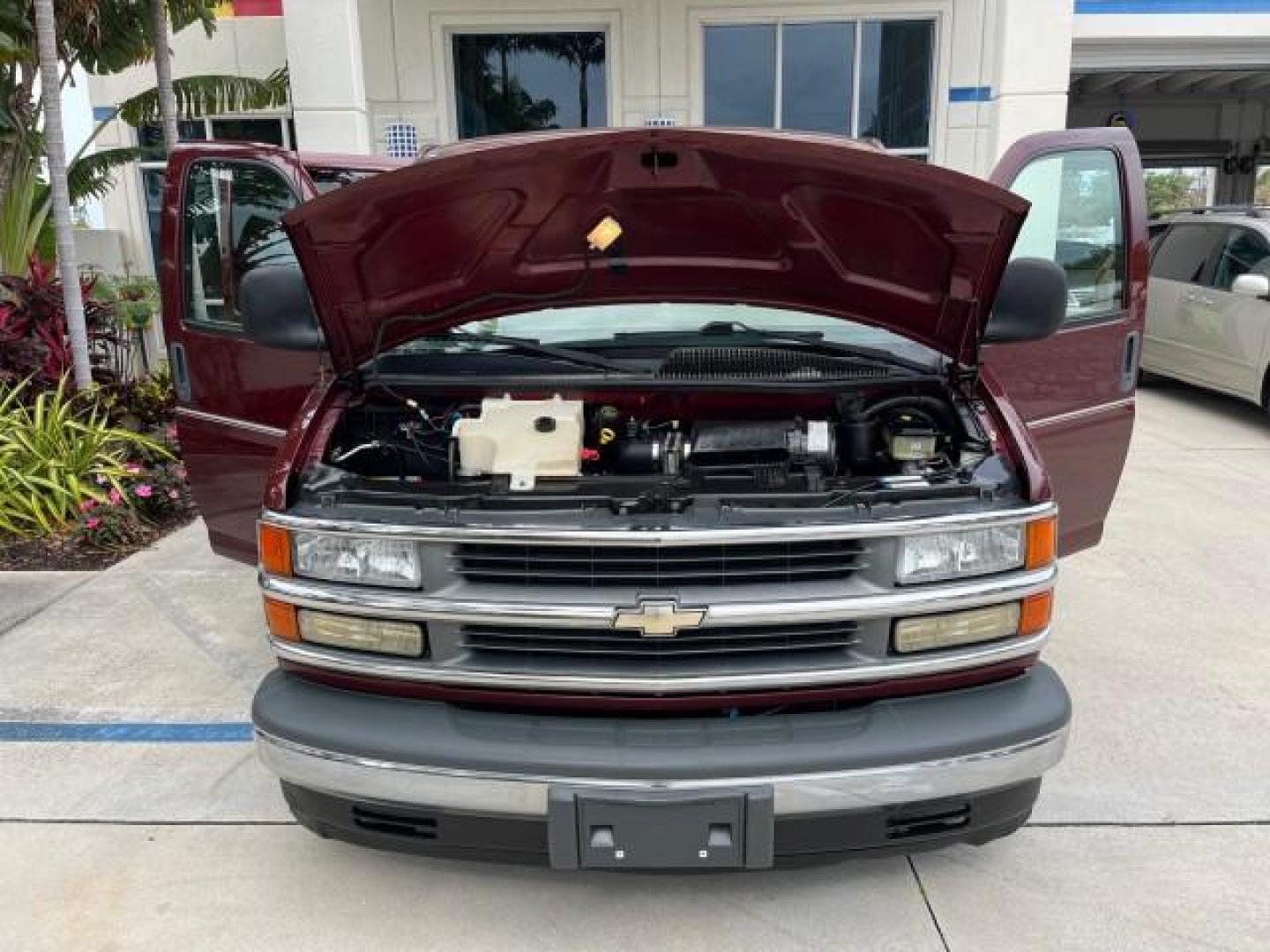 2002 Dark Carmine Red Metallic /Neutral Chevrolet Express Van CONVERSION LOW MILES 94,100 (1GBFG15W621) with an 4.3L Vortec 4300 SFI V6 Gas Engine engine, Automatic transmission, located at 4701 North Dixie Hwy, Pompano Beach, FL, 33064, (954) 422-2889, 26.240938, -80.123474 - 2002 CHEVROLET EXPRESS G1500 ROAD READY 4.3L V6 VIN: 1GBFG15W621192339 NO ACCIDENTS VAN NO RECALLS 4.3L V6 F OHV 12V FLORIDA OWNER GASOLINE LOW MILES 94,100 REAR WHEEL DRIVE THIS IS ONE OF THE NICEST CHEVROLET EXPRESS WE HAVE EVER LISTED RETIRE FLORIDA TITLE THIS IS THE LOWEST MILE FOR THE YEAR WITH - Photo#15