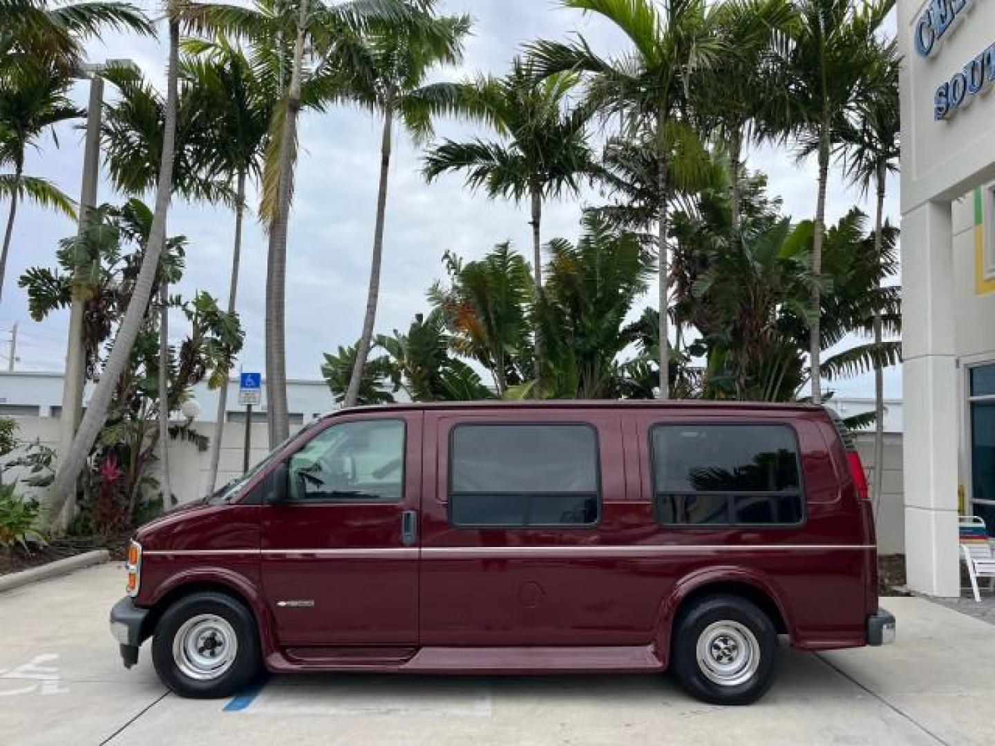 2002 Dark Carmine Red Metallic /Neutral Chevrolet Express Van CONVERSION LOW MILES 94,100 (1GBFG15W621) with an 4.3L Vortec 4300 SFI V6 Gas Engine engine, Automatic transmission, located at 4701 North Dixie Hwy, Pompano Beach, FL, 33064, (954) 422-2889, 26.240938, -80.123474 - 2002 CHEVROLET EXPRESS G1500 ROAD READY 4.3L V6 VIN: 1GBFG15W621192339 NO ACCIDENTS VAN NO RECALLS 4.3L V6 F OHV 12V FLORIDA OWNER GASOLINE LOW MILES 94,100 REAR WHEEL DRIVE THIS IS ONE OF THE NICEST CHEVROLET EXPRESS WE HAVE EVER LISTED RETIRE FLORIDA TITLE THIS IS THE LOWEST MILE FOR THE YEAR WITH - Photo#4