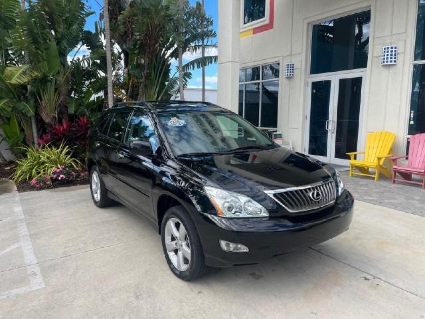 2008 Black Onyx /Light Gray Lexus RX 350 1 OWNER LOW MILES 45,202 (2T2GK31U08C) with an 3.5L DOHC SFI 24-Valve V6 Engine engine, Automatic transmission, located at 4701 North Dixie Hwy, Pompano Beach, FL, 33064, (954) 422-2889, 26.240938, -80.123474 - 2008 LEXUS RX 350 NEW $52,375 ROAD READY VIN: 2T2GK31U08C036344 BACK UP CAMERA 1 OWNER 3.5L V6 25 MPG 4 DOOR WAGON/SPORT UTILITY NAVIGATION LOW MILES 45,202 3.5L V6 F DOHC 24V 9 SERVICE RECORDS NO ACCIDENTS NO RECALLS GASOLINE DUAL ZONE AC POWER LIFTGATE/MIRRORS FRONT WHEEL DRIVE POWER SUNROOF POWER - Photo#1