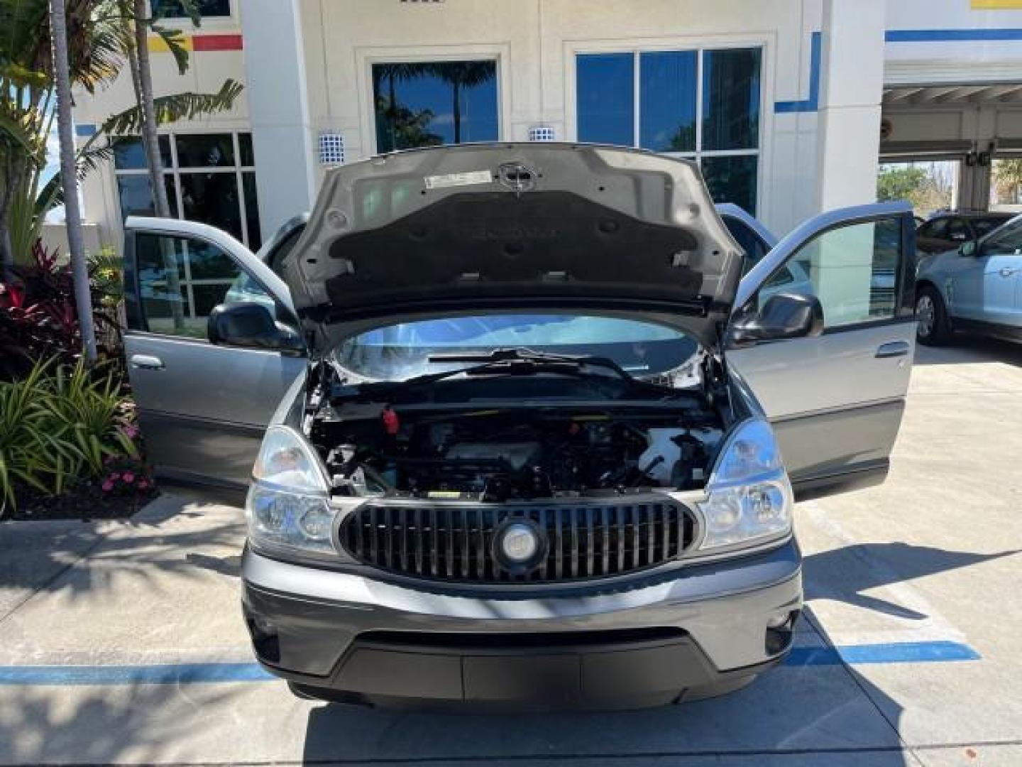 2004 Light Spiral Gray Metallic /Light Gray Buick Rendezvous 1 FL LOW MILES 63,783 (3G5DA03E54S) with an 3.4L 3400 V6 SFI Engine engine, Automatic transmission, located at 4701 North Dixie Hwy, Pompano Beach, FL, 33064, (954) 422-2889, 26.240938, -80.123474 - OUR WEBPAGE FLORIDACARS1.COM HAS OVER 100 PHOTOS AND FREE CARFAX LINK 2004 BUICK RENDEZVOUS CX ROAD READY 3.4L V6 VIN: 3G5DA03E54S557918 NO ACCIDENTS 26 MPG 4 DOOR WAGON NO RECALLS 3.4L V6 F 1 OWNER FLORIDA GASOLINE LOW MILES 63,783 FRONT WHEEL DRIVE 11 SERVICE RECORDS Anti-Theft System Approach Lig - Photo#16