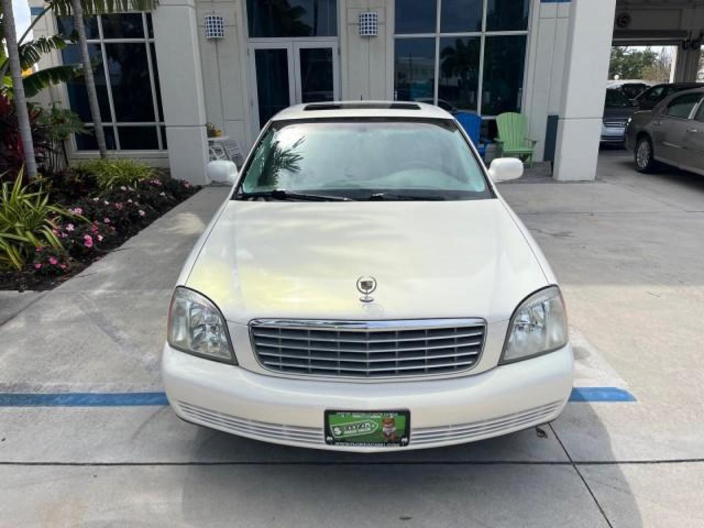 2005 White Lightning /Shale Cadillac DeVille LOW MILES 29,071 (1G6KD57Y45U) with an 4.6L DOHC V8 Northstar Engine engine, Automatic transmission, located at 4701 North Dixie Hwy, Pompano Beach, FL, 33064, (954) 422-2889, 26.240938, -80.123474 - 2005 CADILLAC DEVILLE NEW $54,250 ROAD READY VIN: 1G6KD57Y45U238393 NO ACCIDENTS 4.6L V8 SEDAN 4 DR PARK SENSORS NO RECALLS 28 MPG 4.6L V8 F DOHC HEATED AND COOLED SEATS LOW MILES 29,071 GASOLINE 20 SERVICE RECORDS POWER LEATHER SEATS FRONT WHEEL DRIVE DUAL ZONE AC POWER SUNROOF/MIRRORS Air Suspensi - Photo#70