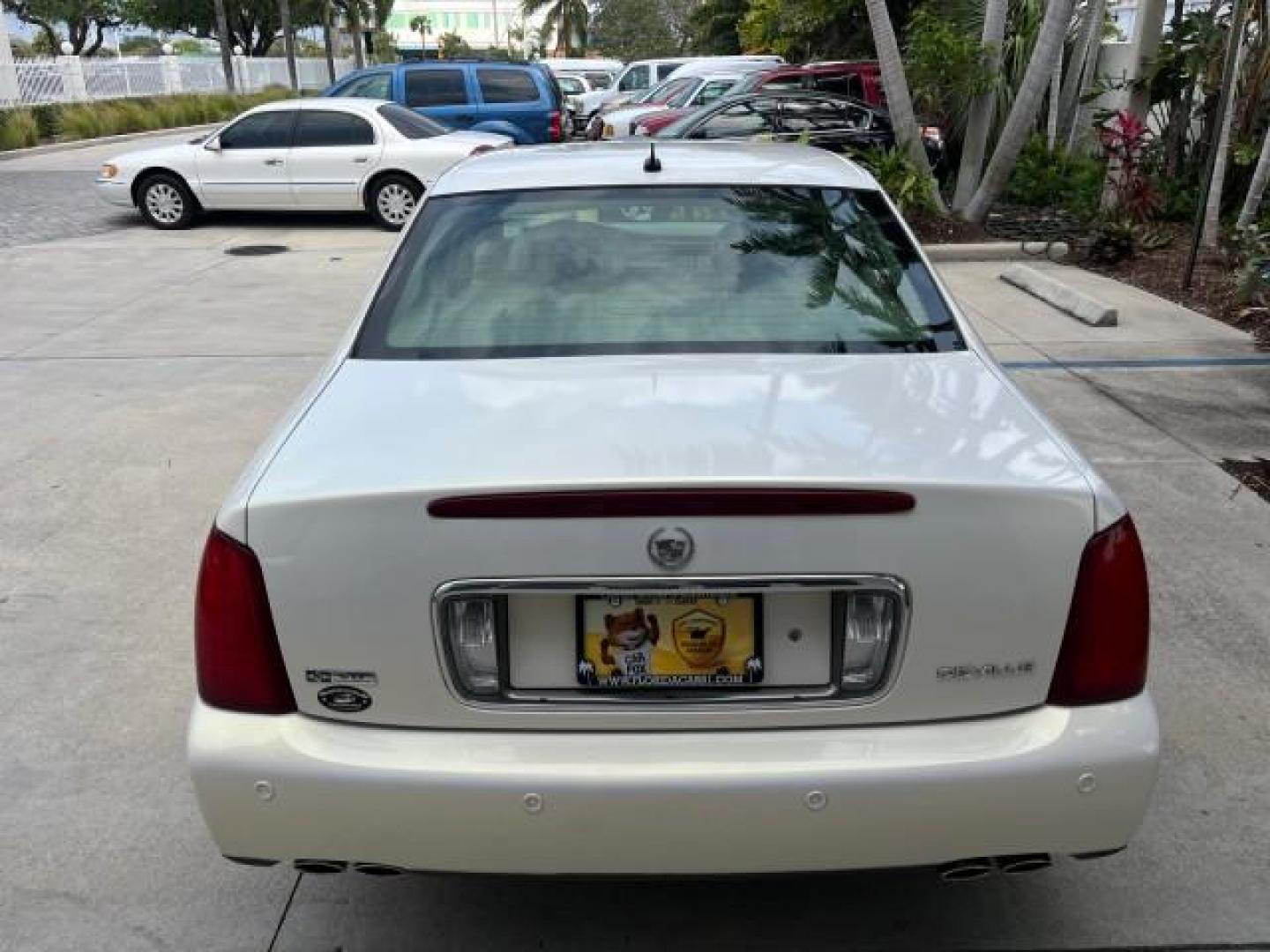 2005 White Lightning /Shale Cadillac DeVille LOW MILES 29,071 (1G6KD57Y45U) with an 4.6L DOHC V8 Northstar Engine engine, Automatic transmission, located at 4701 North Dixie Hwy, Pompano Beach, FL, 33064, (954) 422-2889, 26.240938, -80.123474 - 2005 CADILLAC DEVILLE NEW $54,250 ROAD READY VIN: 1G6KD57Y45U238393 NO ACCIDENTS 4.6L V8 SEDAN 4 DR PARK SENSORS NO RECALLS 28 MPG 4.6L V8 F DOHC HEATED AND COOLED SEATS LOW MILES 29,071 GASOLINE 20 SERVICE RECORDS POWER LEATHER SEATS FRONT WHEEL DRIVE DUAL ZONE AC POWER SUNROOF/MIRRORS Air Suspensi - Photo#91