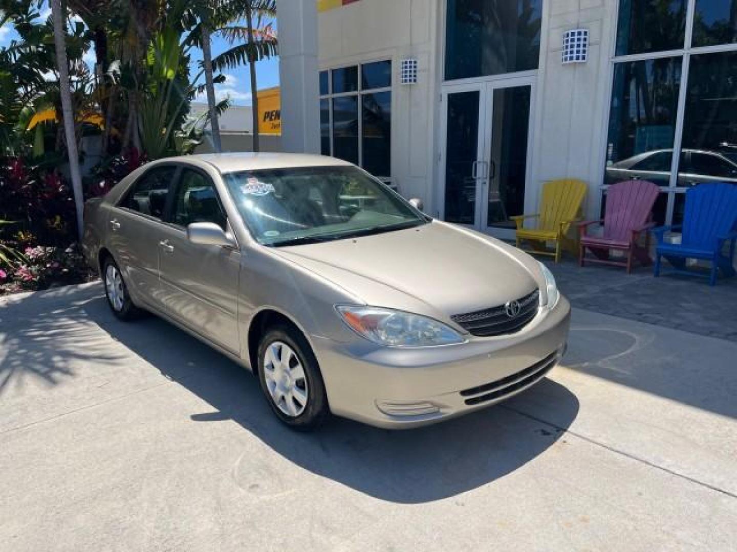 2003 Desert Sand Mica /Stone Toyota Camry 1 FL LE LOW MILES 72,716 (4T1BE32K03U) with an 2.4L DOHC Vvti 16-Valve 4-Cyl Engine engine, Automatic transmission, located at 4701 North Dixie Hwy, Pompano Beach, FL, 33064, (954) 422-2889, 26.240938, -80.123474 - 2003 TOYOTA CAMRY LE ROAD READY 2.4L I4 VIN: 4T1BE32K03U208527 NO RECALLS 32 MPG SEDAN 4 DR 1 OWNER FLORIDA 2.4L I4 F DOHC 16V LOW MILES 72,716 GASOLINE 24 SERVICE RECORDS FRONT WHEEL DRIVE POWER SEATS/MIRRORS Approach Lights Cruise Control FWD Front Bucket Seats THIS IS ONE OF THE NICEST CAMRYS WE - Photo#1