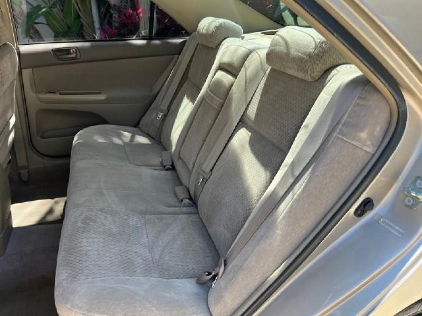 2003 Desert Sand Mica /Stone Toyota Camry 1 FL LE LOW MILES 72,716 (4T1BE32K03U) with an 2.4L DOHC Vvti 16-Valve 4-Cyl Engine engine, Automatic transmission, located at 4701 North Dixie Hwy, Pompano Beach, FL, 33064, (954) 422-2889, 26.240938, -80.123474 - 2003 TOYOTA CAMRY LE ROAD READY 2.4L I4 VIN: 4T1BE32K03U208527 NO RECALLS 32 MPG SEDAN 4 DR 1 OWNER FLORIDA 2.4L I4 F DOHC 16V LOW MILES 72,716 GASOLINE 24 SERVICE RECORDS FRONT WHEEL DRIVE POWER SEATS/MIRRORS Approach Lights Cruise Control FWD Front Bucket Seats THIS IS ONE OF THE NICEST CAMRYS WE - Photo#37