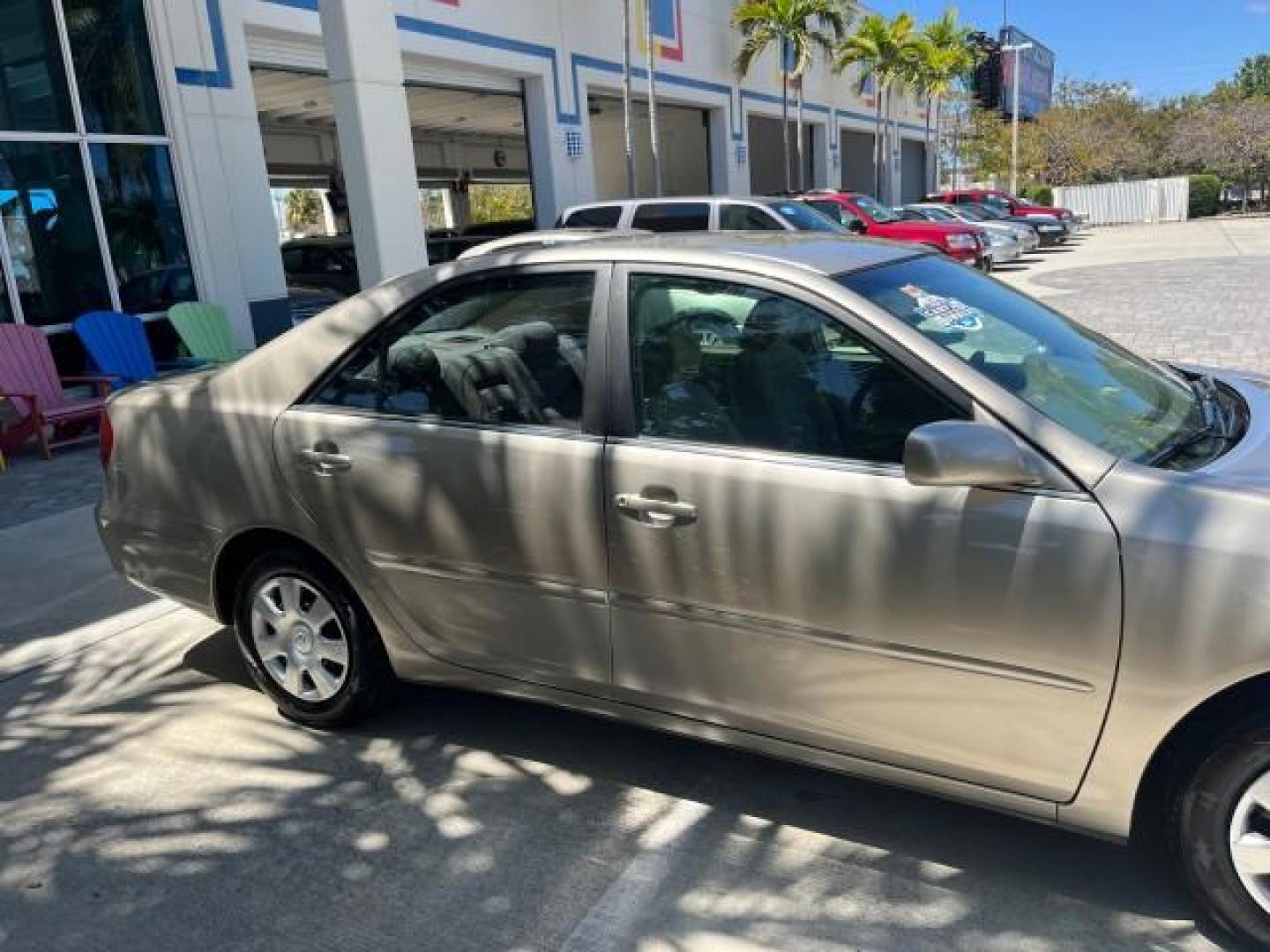 2003 Desert Sand Mica /Stone Toyota Camry 1 FL LE LOW MILES 72,716 (4T1BE32K03U) with an 2.4L DOHC Vvti 16-Valve 4-Cyl Engine engine, Automatic transmission, located at 4701 North Dixie Hwy, Pompano Beach, FL, 33064, (954) 422-2889, 26.240938, -80.123474 - 2003 TOYOTA CAMRY LE ROAD READY 2.4L I4 VIN: 4T1BE32K03U208527 NO RECALLS 32 MPG SEDAN 4 DR 1 OWNER FLORIDA 2.4L I4 F DOHC 16V LOW MILES 72,716 GASOLINE 24 SERVICE RECORDS FRONT WHEEL DRIVE POWER SEATS/MIRRORS Approach Lights Cruise Control FWD Front Bucket Seats THIS IS ONE OF THE NICEST CAMRYS WE - Photo#83