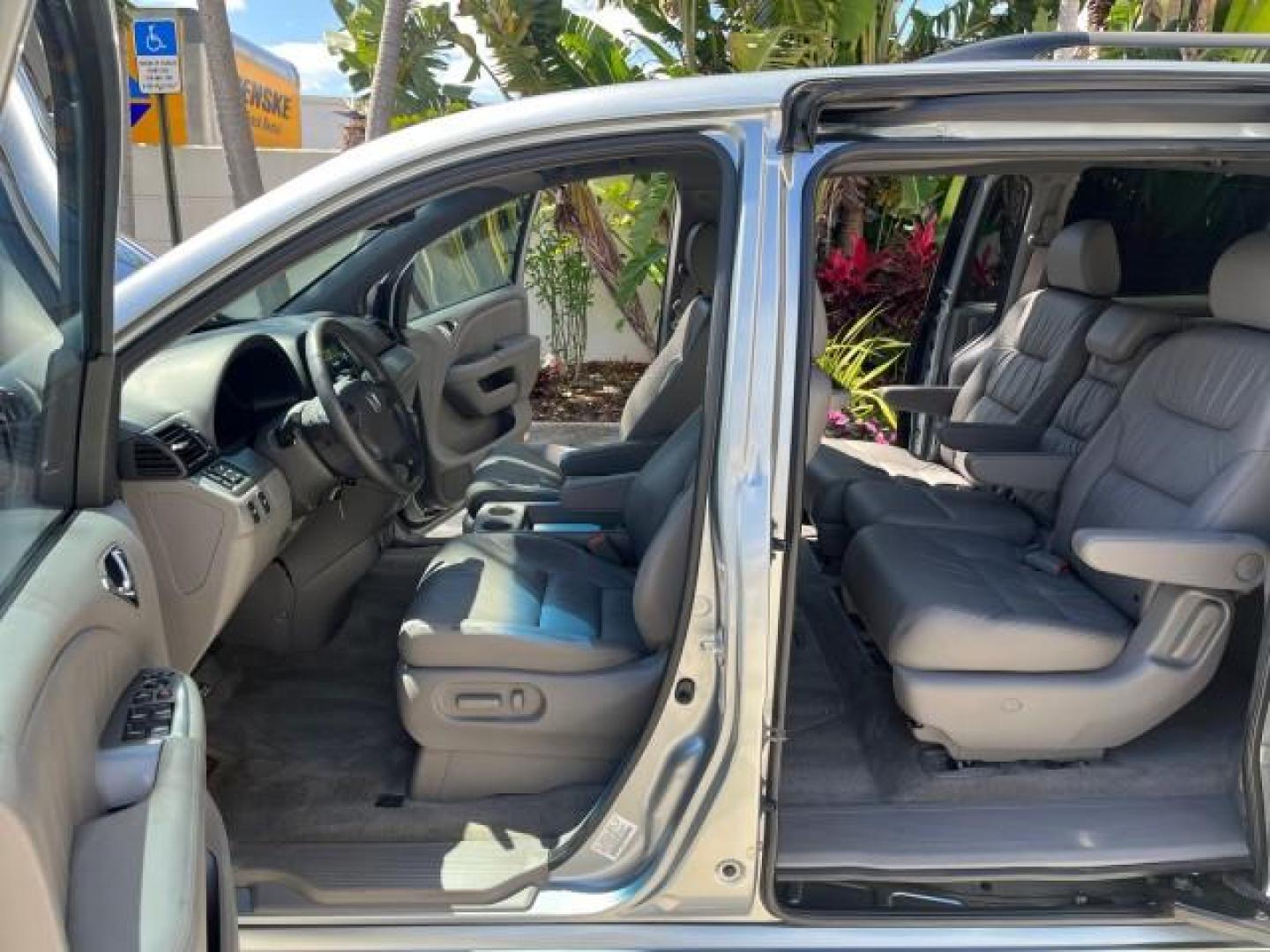 2010 Slate Green Metallic /Gray Honda Odyssey 1 FL EX-L LOW MILES 70,545 (5FNRL3H62AB) with an 3.5L SOHC MPFI 24-Valve i-VTEC V6 Engine engine, Automatic transmission, located at 4701 North Dixie Hwy, Pompano Beach, FL, 33064, (954) 422-2889, 26.240938, -80.123474 - 2010 HONDA ODYSSEY EX-L ROAD READY 3.5L V6 VIN: 5FNRL3H62AB044366 LOW MILES 70,545 NO RECALLS SUNROOF VAN BACK UP CAMERA POWER LEATHER SEATS 3.5L V6 F SOHC 24V 3 ROW LEATHER SEATS POWER SLIDING DOORS GASOLINE DUAL ZONE AC POWER LIFTGATE/MIRRORS FRONT WHEEL DRIVE 34 SERVICE RECORDS 1 OWNER FLORIDA Ac - Photo#10