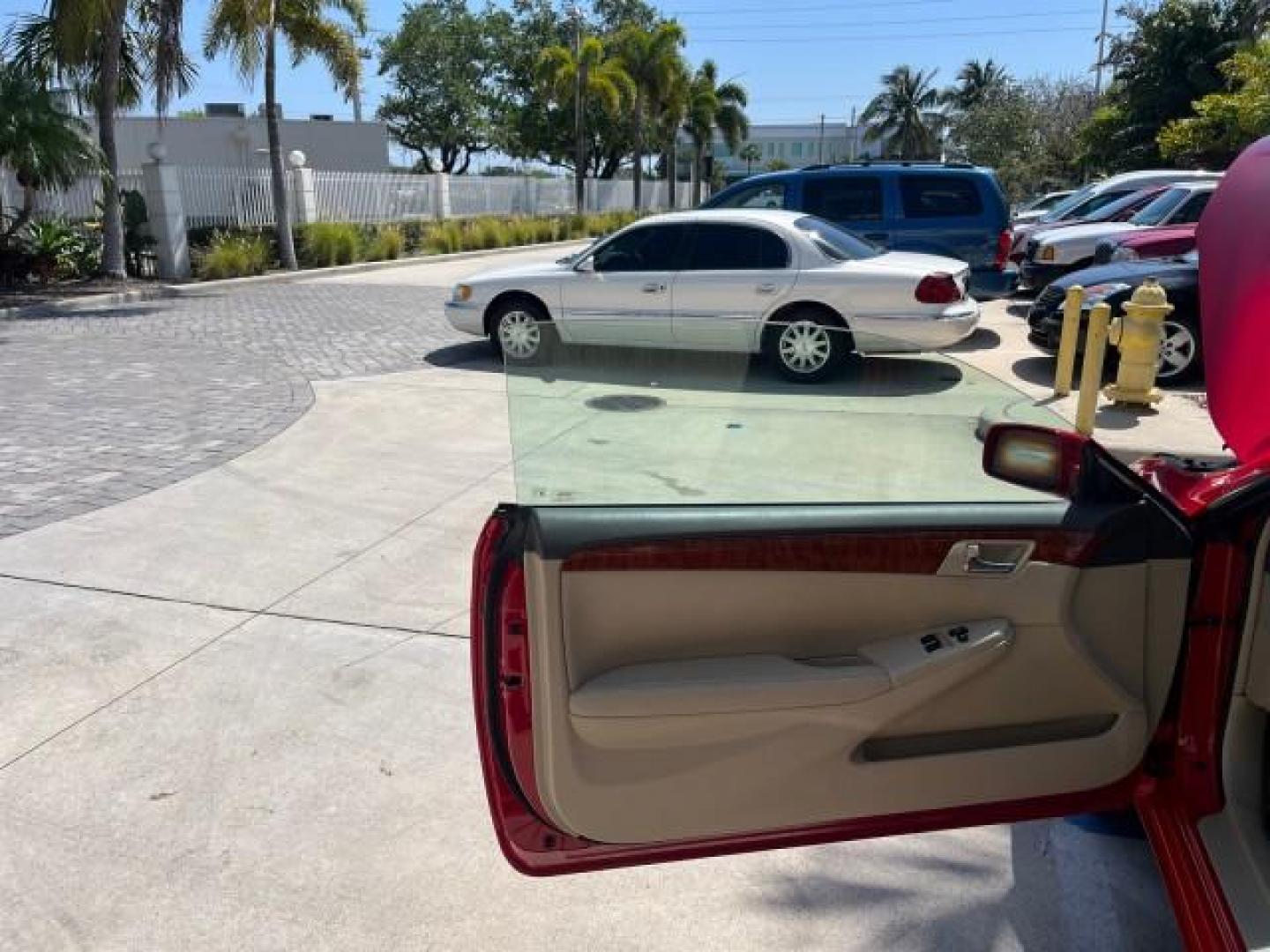 2008 Super Red V /Dark Stone Toyota Camry Solara SLE LOW MILES 26,544 (4T1FA38P88U) with an 3.3L DOHC SMPI VVT-i 24-Valve V6 Engine engine, Automatic transmission, located at 4701 North Dixie Hwy, Pompano Beach, FL, 33064, (954) 422-2889, 26.240938, -80.123474 - 2008 TOYOTA CAMRY SOLARA SE V6 ROAD READY 3.3L V6 VIN: 4T1FA38P88U143644 29 MPG SLE CONVERTIBLE NO RECALLS 1 OWNER 3.3L V6 F DOHC 24V 14 SERVICE RECORDS LOW MILES 26,544 GASOLINE POWER MIRRORS POWER CONVERTIBLE TOP FRONT WHEEL DRIVE NAVIGATION POWER LEATHER SEATS Adjustable Lumbar Support Anti-Theft - Photo#10