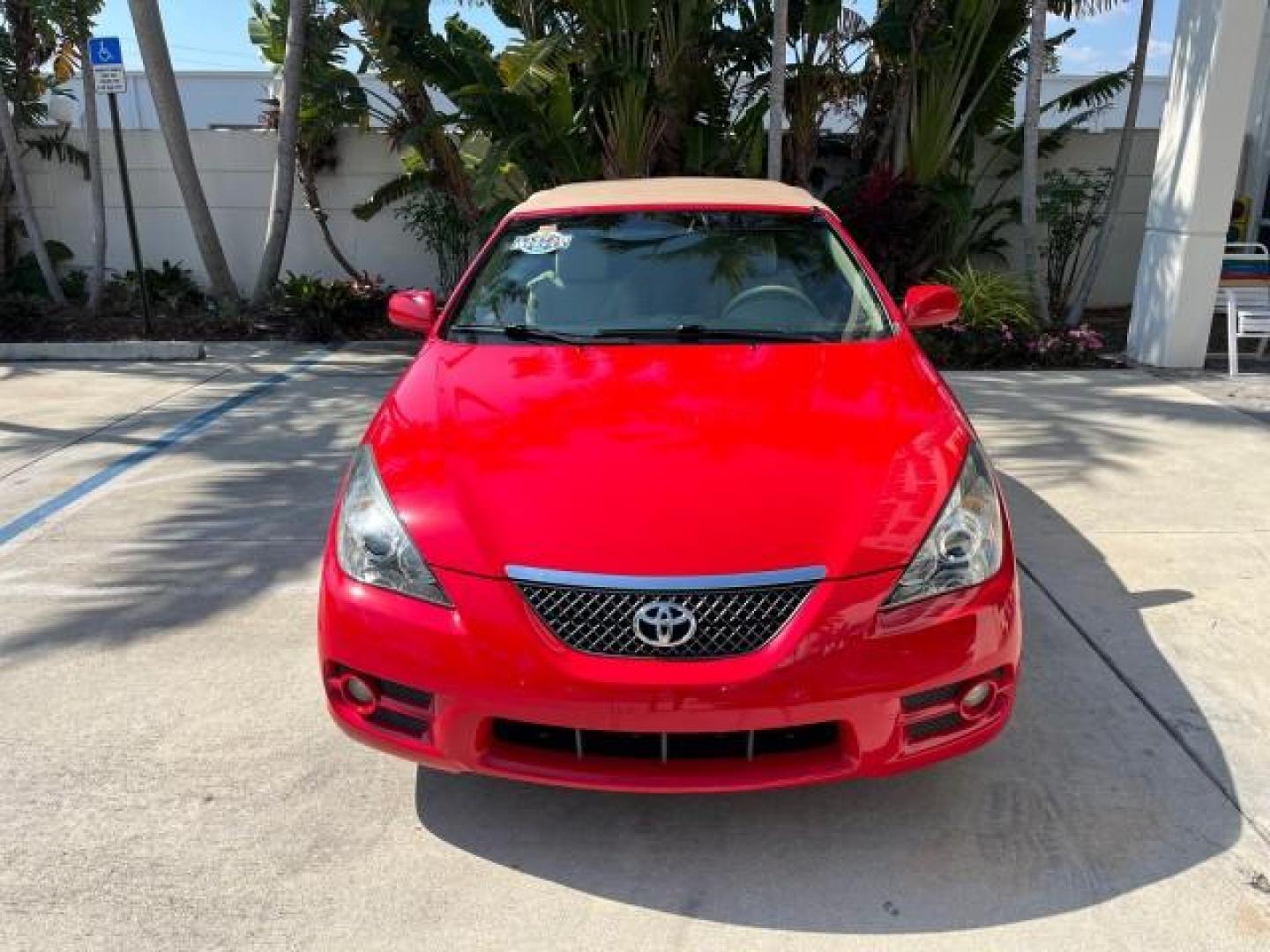 2008 Super Red V /Dark Stone Toyota Camry Solara SLE LOW MILES 26,544 (4T1FA38P88U) with an 3.3L DOHC SMPI VVT-i 24-Valve V6 Engine engine, Automatic transmission, located at 4701 North Dixie Hwy, Pompano Beach, FL, 33064, (954) 422-2889, 26.240938, -80.123474 - 2008 TOYOTA CAMRY SOLARA SE V6 ROAD READY 3.3L V6 VIN: 4T1FA38P88U143644 29 MPG SLE CONVERTIBLE NO RECALLS 1 OWNER 3.3L V6 F DOHC 24V 14 SERVICE RECORDS LOW MILES 26,544 GASOLINE POWER MIRRORS POWER CONVERTIBLE TOP FRONT WHEEL DRIVE NAVIGATION POWER LEATHER SEATS Adjustable Lumbar Support Anti-Theft - Photo#2