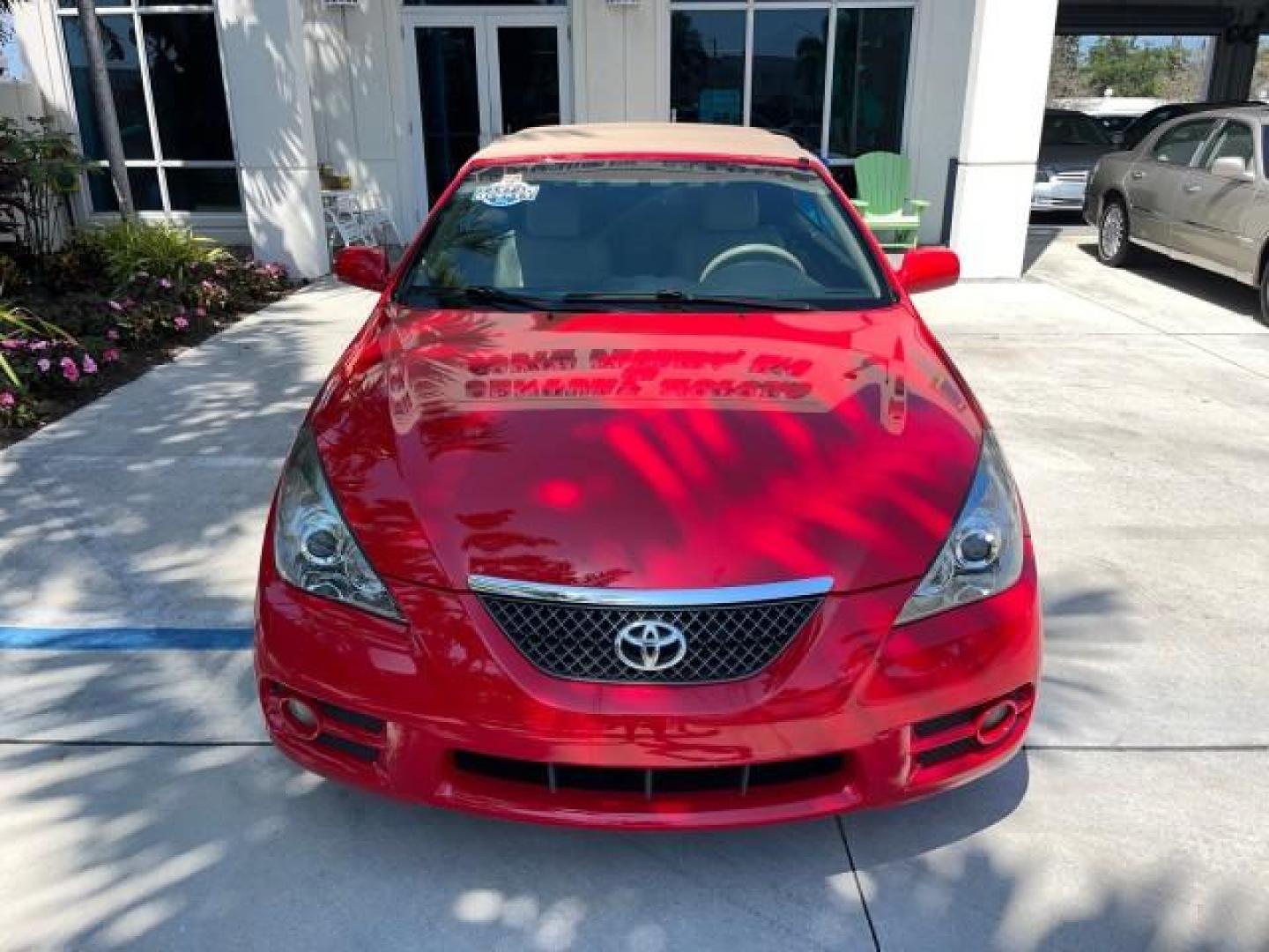 2008 Super Red V /Dark Stone Toyota Camry Solara SLE LOW MILES 26,544 (4T1FA38P88U) with an 3.3L DOHC SMPI VVT-i 24-Valve V6 Engine engine, Automatic transmission, located at 4701 North Dixie Hwy, Pompano Beach, FL, 33064, (954) 422-2889, 26.240938, -80.123474 - 2008 TOYOTA CAMRY SOLARA SE V6 ROAD READY 3.3L V6 VIN: 4T1FA38P88U143644 29 MPG SLE CONVERTIBLE NO RECALLS 1 OWNER 3.3L V6 F DOHC 24V 14 SERVICE RECORDS LOW MILES 26,544 GASOLINE POWER MIRRORS POWER CONVERTIBLE TOP FRONT WHEEL DRIVE NAVIGATION POWER LEATHER SEATS Adjustable Lumbar Support Anti-Theft - Photo#61