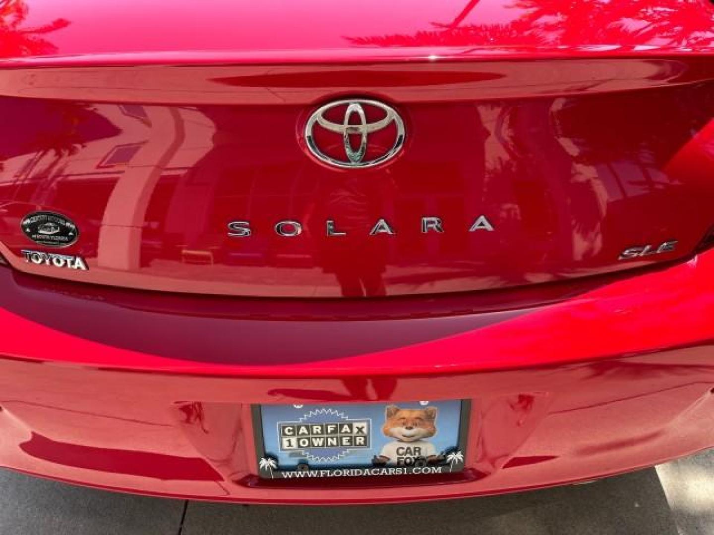 2008 Super Red V /Dark Stone Toyota Camry Solara SLE LOW MILES 26,544 (4T1FA38P88U) with an 3.3L DOHC SMPI VVT-i 24-Valve V6 Engine engine, Automatic transmission, located at 4701 North Dixie Hwy, Pompano Beach, FL, 33064, (954) 422-2889, 26.240938, -80.123474 - 2008 TOYOTA CAMRY SOLARA SE V6 ROAD READY 3.3L V6 VIN: 4T1FA38P88U143644 29 MPG SLE CONVERTIBLE NO RECALLS 1 OWNER 3.3L V6 F DOHC 24V 14 SERVICE RECORDS LOW MILES 26,544 GASOLINE POWER MIRRORS POWER CONVERTIBLE TOP FRONT WHEEL DRIVE NAVIGATION POWER LEATHER SEATS Adjustable Lumbar Support Anti-Theft - Photo#83