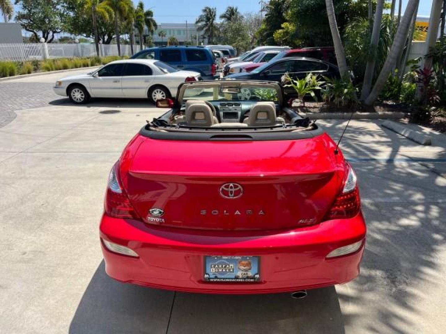 2008 Super Red V /Dark Stone Toyota Camry Solara SLE LOW MILES 26,544 (4T1FA38P88U) with an 3.3L DOHC SMPI VVT-i 24-Valve V6 Engine engine, Automatic transmission, located at 4701 North Dixie Hwy, Pompano Beach, FL, 33064, (954) 422-2889, 26.240938, -80.123474 - 2008 TOYOTA CAMRY SOLARA SE V6 ROAD READY 3.3L V6 VIN: 4T1FA38P88U143644 29 MPG SLE CONVERTIBLE NO RECALLS 1 OWNER 3.3L V6 F DOHC 24V 14 SERVICE RECORDS LOW MILES 26,544 GASOLINE POWER MIRRORS POWER CONVERTIBLE TOP FRONT WHEEL DRIVE NAVIGATION POWER LEATHER SEATS Adjustable Lumbar Support Anti-Theft - Photo#92