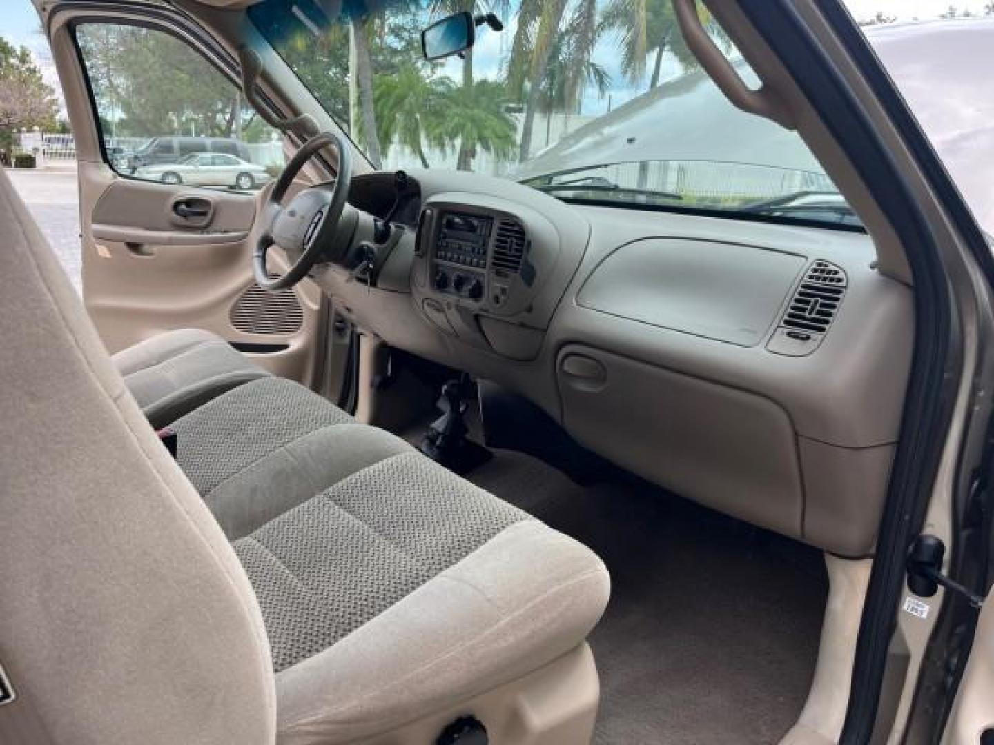 2001 Arizona Beige Metallic /Medium Parchment Ford F-150 4X4 XLT LOW MILES 28,132 (1FTZF18271K) with an 4.2L SEFI V6 Engine engine, Automatic transmission, located at 4701 North Dixie Hwy, Pompano Beach, FL, 33064, (954) 422-2889, 26.240938, -80.123474 - 2001 FORD F-150 XL ROAD READY WORK READY VIN: 1FTZF18271KB45186 NO ACCIDENTS 4.2L V6 PICKUP 4X4 ON DEMAND 4.2L V6 F SOHC SUPER LOW MILES 28,132 GASOLINE 9 SERVICE RECORDS REAR WHEEL DRIVE W/ 4X4 8.1 FT BED 4X4 4WD Anti-Theft System Approach Lights On Demand 4WD THIS IS ONE OF THE NICEST FORD WE HAVE - Photo#13