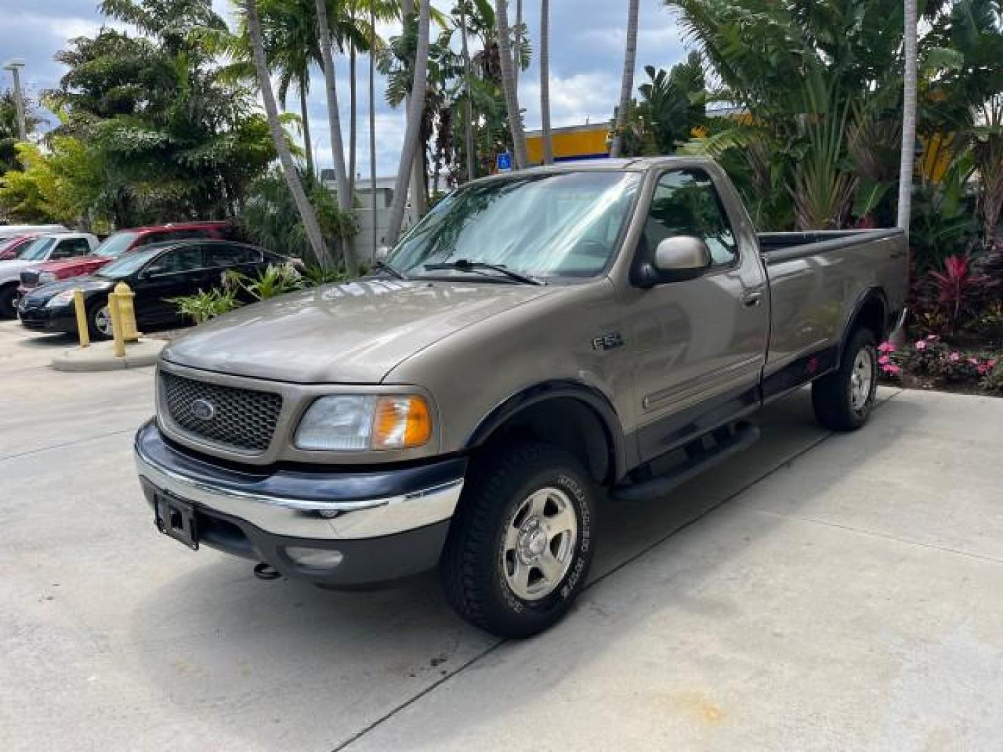 2001 Arizona Beige Metallic /Medium Parchment Ford F-150 4X4 XLT LOW MILES 28,132 (1FTZF18271K) with an 4.2L SEFI V6 Engine engine, Automatic transmission, located at 4701 North Dixie Hwy, Pompano Beach, FL, 33064, (954) 422-2889, 26.240938, -80.123474 - 2001 FORD F-150 XL ROAD READY WORK READY VIN: 1FTZF18271KB45186 NO ACCIDENTS 4.2L V6 PICKUP 4X4 ON DEMAND 4.2L V6 F SOHC SUPER LOW MILES 28,132 GASOLINE 9 SERVICE RECORDS REAR WHEEL DRIVE W/ 4X4 8.1 FT BED 4X4 4WD Anti-Theft System Approach Lights On Demand 4WD THIS IS ONE OF THE NICEST FORD WE HAVE - Photo#3