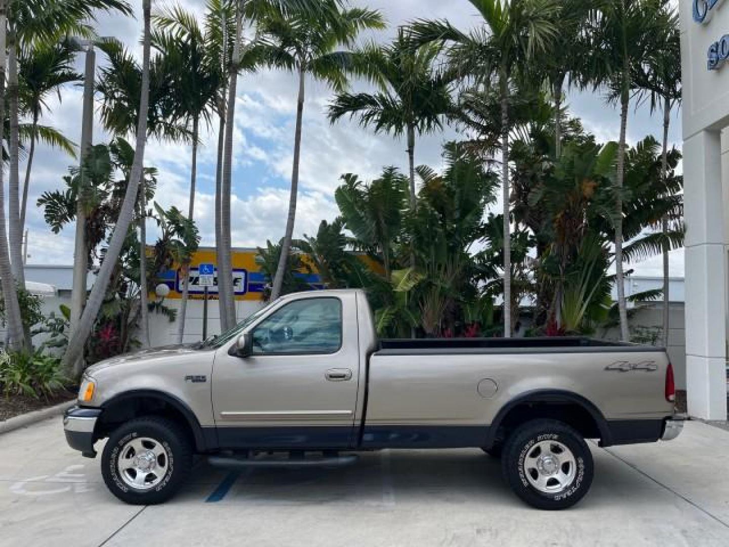 2001 Arizona Beige Metallic /Medium Parchment Ford F-150 4X4 XLT LOW MILES 28,132 (1FTZF18271K) with an 4.2L SEFI V6 Engine engine, Automatic transmission, located at 4701 North Dixie Hwy, Pompano Beach, FL, 33064, (954) 422-2889, 26.240938, -80.123474 - 2001 FORD F-150 XL ROAD READY WORK READY VIN: 1FTZF18271KB45186 NO ACCIDENTS 4.2L V6 PICKUP 4X4 ON DEMAND 4.2L V6 F SOHC SUPER LOW MILES 28,132 GASOLINE 9 SERVICE RECORDS REAR WHEEL DRIVE W/ 4X4 8.1 FT BED 4X4 4WD Anti-Theft System Approach Lights On Demand 4WD THIS IS ONE OF THE NICEST FORD WE HAVE - Photo#4