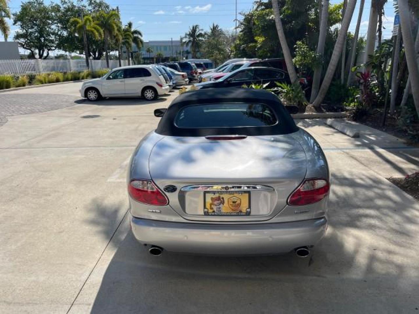 2005 Platinum /Charcoal Jaguar XK8 CONV LOW MILES 22,262 (SAJDA42C852) with an 4.2L DOHC EFI 32-Valve Aluminum Alloy V8 Engine engine, Automatic transmission, located at 4701 North Dixie Hwy, Pompano Beach, FL, 33064, (954) 422-2889, 26.240938, -80.123474 - 2005 JAGUAR XK-SERIES XK8 NEW $76,030 ROAD READY VIN: SAJDA42C852A44308 NO RECALLS 4.2L V8 CONVERTIBLE FLORIDA OWNER 4.2L V8 F DOHC POWER CONVERTIBLE TOP GASOLINE 9 SERVICE RECORDS POWER LEATHER SEATS REAR WHEEL DRIVE SUPER LOW MILES 22,262 PARKING SENSORS Alloy Wheels Anti-Theft System Auto-dimming - Photo#6