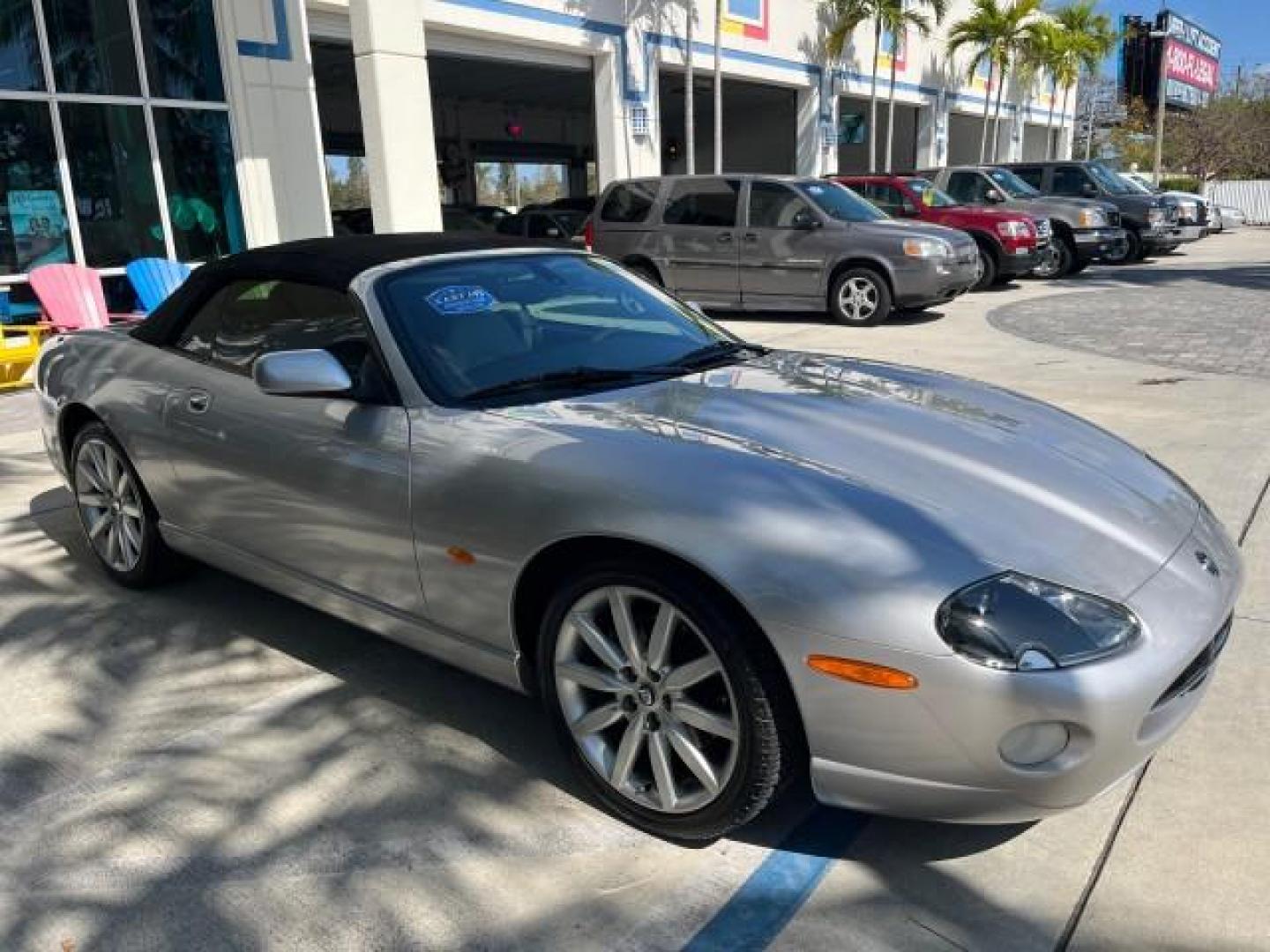 2005 Platinum /Charcoal Jaguar XK8 CONV LOW MILES 22,262 (SAJDA42C852) with an 4.2L DOHC EFI 32-Valve Aluminum Alloy V8 Engine engine, Automatic transmission, located at 4701 North Dixie Hwy, Pompano Beach, FL, 33064, (954) 422-2889, 26.240938, -80.123474 - 2005 JAGUAR XK-SERIES XK8 NEW $76,030 ROAD READY VIN: SAJDA42C852A44308 NO RECALLS 4.2L V8 CONVERTIBLE FLORIDA OWNER 4.2L V8 F DOHC POWER CONVERTIBLE TOP GASOLINE 9 SERVICE RECORDS POWER LEATHER SEATS REAR WHEEL DRIVE SUPER LOW MILES 22,262 PARKING SENSORS Alloy Wheels Anti-Theft System Auto-dimming - Photo#84