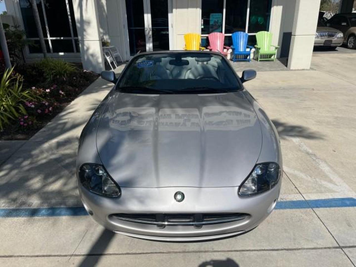 2005 Platinum /Charcoal Jaguar XK8 CONV LOW MILES 22,262 (SAJDA42C852) with an 4.2L DOHC EFI 32-Valve Aluminum Alloy V8 Engine engine, Automatic transmission, located at 4701 North Dixie Hwy, Pompano Beach, FL, 33064, (954) 422-2889, 26.240938, -80.123474 - 2005 JAGUAR XK-SERIES XK8 NEW $76,030 ROAD READY VIN: SAJDA42C852A44308 NO RECALLS 4.2L V8 CONVERTIBLE FLORIDA OWNER 4.2L V8 F DOHC POWER CONVERTIBLE TOP GASOLINE 9 SERVICE RECORDS POWER LEATHER SEATS REAR WHEEL DRIVE SUPER LOW MILES 22,262 PARKING SENSORS Alloy Wheels Anti-Theft System Auto-dimming - Photo#85