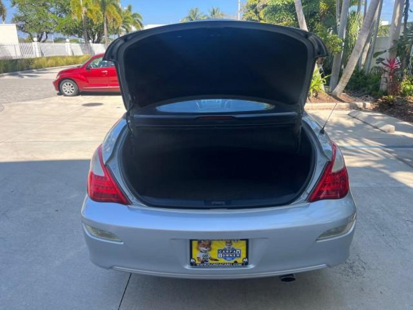 2007 Titanium Metallic /Dark Gray Toyota Camry Solara 1 FL SLE LOW MILES 76,369 (4T1FA38P17U) with an 3.3L DOHC SMPI VVT-i 24-Valve V6 Engine engine, Automatic transmission, located at 4701 North Dixie Hwy, Pompano Beach, FL, 33064, (954) 422-2889, 26.240938, -80.123474 - 2007 TOYOTA CAMRY SOLARA SE V6 ROAD READY 3.3L V6 VIN: 4T1FA38P17U129146 NO RECALLS 29 MPG CONVERTIBLE 1 OWNER FLORIDA 3.3L V6 F DOHC 24V LOW MILES 76,369 SLE GASOLINE POWER CONVERTIBLE TOP FRONT WHEEL DRIVE POWER LEATHER SEATS Adjustable Lumbar Support Anti-Theft System Cruise Control Electronic Br - Photo#46