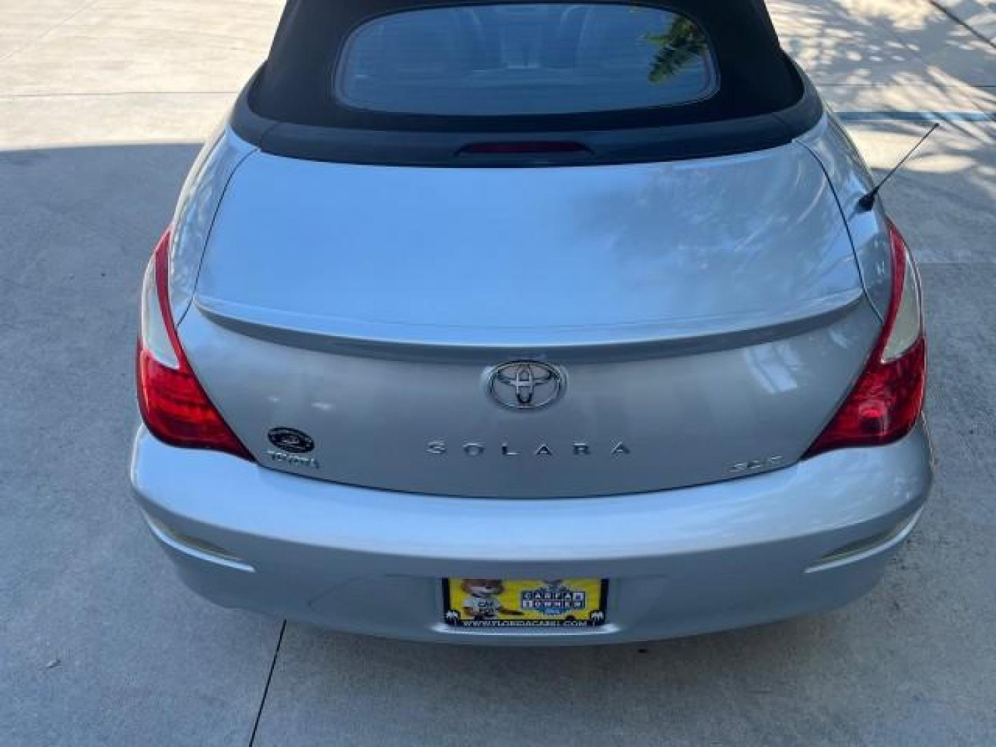 2007 Titanium Metallic /Dark Gray Toyota Camry Solara 1 FL SLE LOW MILES 76,369 (4T1FA38P17U) with an 3.3L DOHC SMPI VVT-i 24-Valve V6 Engine engine, Automatic transmission, located at 4701 North Dixie Hwy, Pompano Beach, FL, 33064, (954) 422-2889, 26.240938, -80.123474 - 2007 TOYOTA CAMRY SOLARA SE V6 ROAD READY 3.3L V6 VIN: 4T1FA38P17U129146 NO RECALLS 29 MPG CONVERTIBLE 1 OWNER FLORIDA 3.3L V6 F DOHC 24V LOW MILES 76,369 SLE GASOLINE POWER CONVERTIBLE TOP FRONT WHEEL DRIVE POWER LEATHER SEATS Adjustable Lumbar Support Anti-Theft System Cruise Control Electronic Br - Photo#85