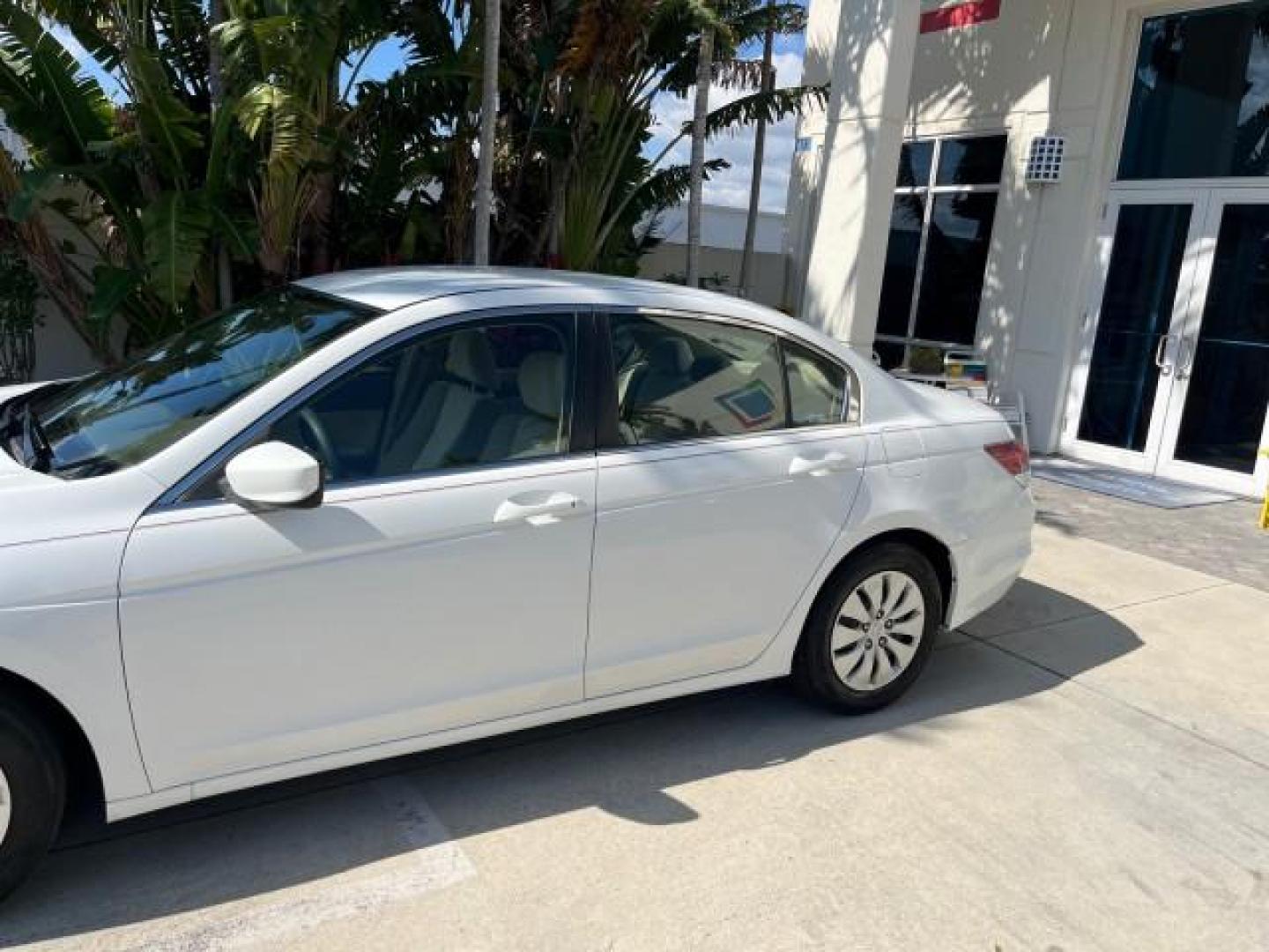 2008 Taffeta White /Ivory Honda Accord Sdn LX LOW MILES 59,410 (1HGCP26378A) with an 2.4L DOHC MPFI 16-Valve i-VTEC I4 Engine engine, Automatic transmission, located at 4701 North Dixie Hwy, Pompano Beach, FL, 33064, (954) 422-2889, 26.240938, -80.123474 - OUR WEBPAGE FLORIDACARS1.COM HAS OVER 100 PHOTOS AND FREE CARFAX LINK 2008 HONDA ACCORD LX ROAD READY 2.4L I4 VIN: 1HGCP26378A018220 NO ACCIDENTS 31 MPG SEDAN 4 DR NO RECALLS 2.4L I4 F DOHC 16V LOW MILES 59,410 GASOLINE FLORIDA OWNER FRONT WHEEL DRIVE 10 SERVICE RECORDS Active Head Restraints Anti-T - Photo#76