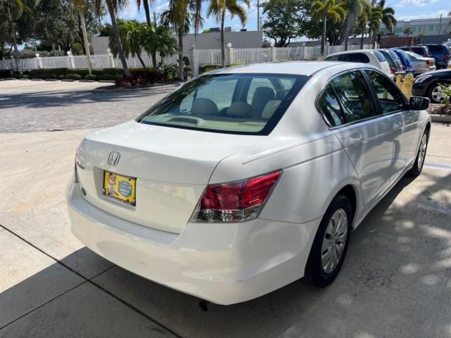 2008 Taffeta White /Ivory Honda Accord Sdn LX LOW MILES 59,410 (1HGCP26378A) with an 2.4L DOHC MPFI 16-Valve i-VTEC I4 Engine engine, Automatic transmission, located at 4701 North Dixie Hwy, Pompano Beach, FL, 33064, (954) 422-2889, 26.240938, -80.123474 - OUR WEBPAGE FLORIDACARS1.COM HAS OVER 100 PHOTOS AND FREE CARFAX LINK 2008 HONDA ACCORD LX ROAD READY 2.4L I4 VIN: 1HGCP26378A018220 NO ACCIDENTS 31 MPG SEDAN 4 DR NO RECALLS 2.4L I4 F DOHC 16V LOW MILES 59,410 GASOLINE FLORIDA OWNER FRONT WHEEL DRIVE 10 SERVICE RECORDS Active Head Restraints Anti-T - Photo#88