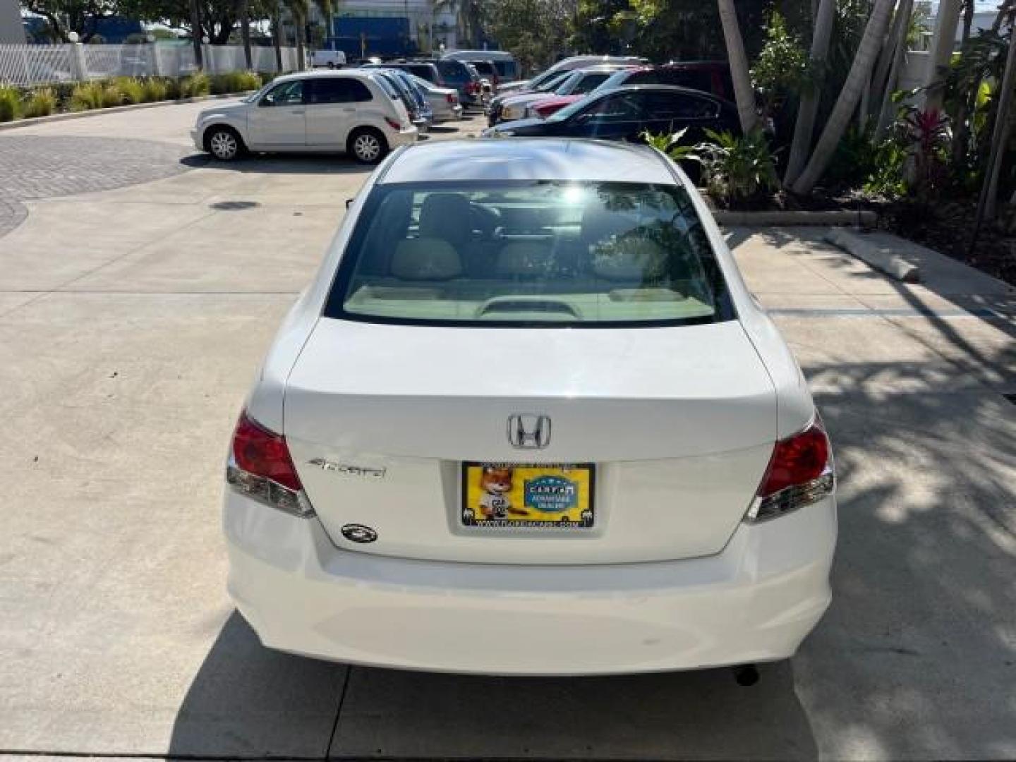 2008 Taffeta White /Ivory Honda Accord Sdn LX LOW MILES 59,410 (1HGCP26378A) with an 2.4L DOHC MPFI 16-Valve i-VTEC I4 Engine engine, Automatic transmission, located at 4701 North Dixie Hwy, Pompano Beach, FL, 33064, (954) 422-2889, 26.240938, -80.123474 - OUR WEBPAGE FLORIDACARS1.COM HAS OVER 100 PHOTOS AND FREE CARFAX LINK 2008 HONDA ACCORD LX ROAD READY 2.4L I4 VIN: 1HGCP26378A018220 NO ACCIDENTS 31 MPG SEDAN 4 DR NO RECALLS 2.4L I4 F DOHC 16V LOW MILES 59,410 GASOLINE FLORIDA OWNER FRONT WHEEL DRIVE 10 SERVICE RECORDS Active Head Restraints Anti-T - Photo#93