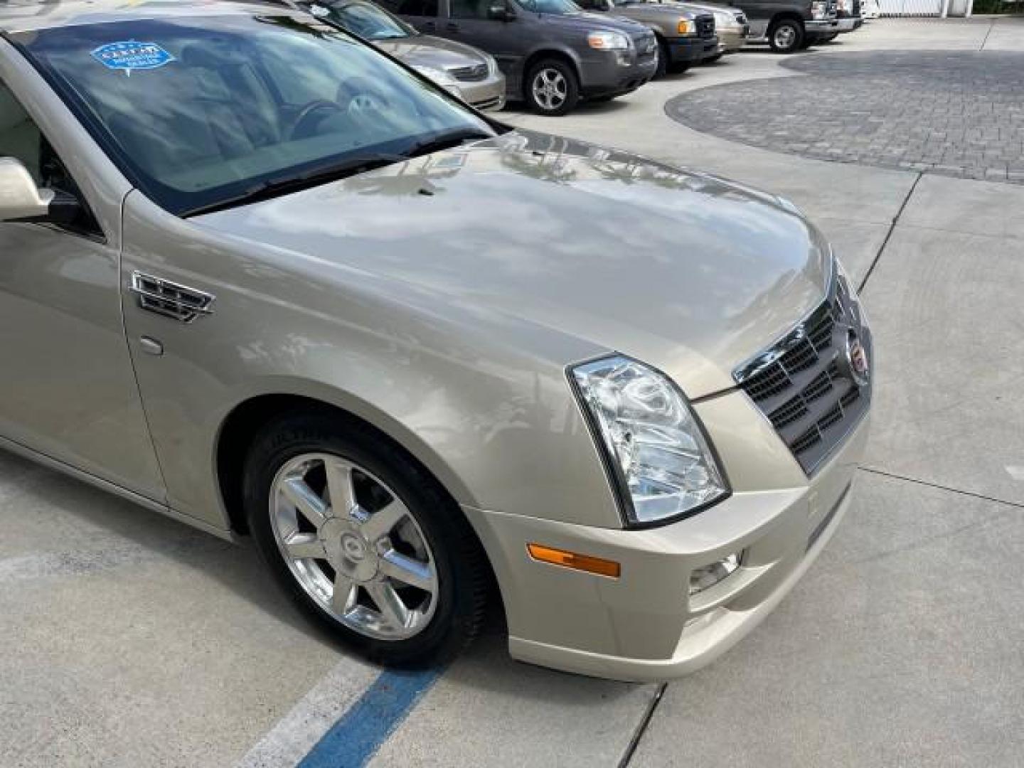 2008 Gold Mist /Cashmere/Cocoa Cadillac STS SUNROOF RWD LOW MILES 67,233 (1G6DK67V580) with an 3.6L VVT V6 DI Engine engine, Automatic transmission, located at 4701 North Dixie Hwy, Pompano Beach, FL, 33064, (954) 422-2889, 26.240938, -80.123474 - 2008 CADILLAC STS V6 NEW $44,555 ROAD READY VIN: 1G6DK67V580150698 NO RECALLS 3.6L V6 SEDAN 4 DR NAVIGATION LOW MILES 67,233 DUAL AC 3.6L V6 F PUSH START POWER LEATHER SEATS GASOLINE BLUETOOTH POWER SUNROOF REAR WHEEL DRIVE 19 SERVICE RECORDS PARK SENSORS 1SB Package Active Noise Cancellation Alloy - Photo#96