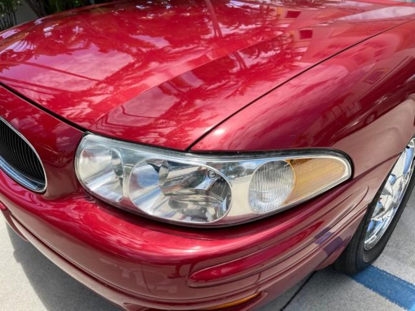 2003 Cabernet Red Metallic /Taupe Buick LeSabre Limited LOW MILES 30,061 (1G4HR54KX3U) with an 3.8L 3800 V6 SFI Engine engine, Automatic transmission, located at 4701 North Dixie Hwy, Pompano Beach, FL, 33064, (954) 422-2889, 26.240938, -80.123474 - 2003 BUICK LESABRE LIMITED NEW $33,995 ROAD READY VIN: 1G4HR54KX3U226444 NO ACCIDENTS NO RECALLS SEDAN 4 DR LIMITED 3.8L V6 29 MPG 3.8L V6 F 12V DUAL AC HUD LEATHER SEATS GASOLINE HEATED SEATS/MIRRORS FLORIDA OWNER FRONT WHEEL DRIVE 9 SERVIDCE RECORDS LOW MILES 30,061 Air Suspension Alloy Wheels Ant - Photo#72